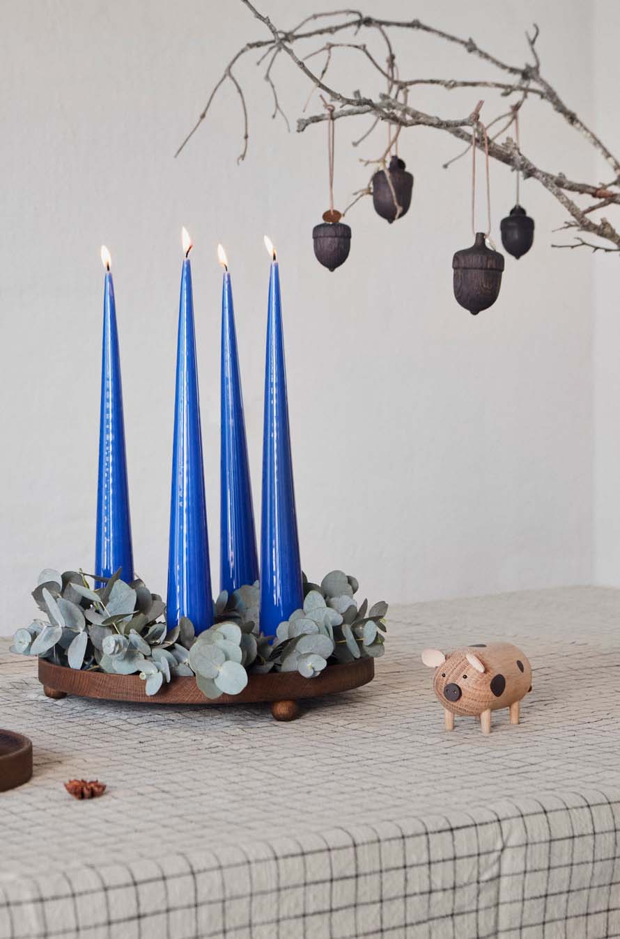 Inka Wood Tray Round - Large