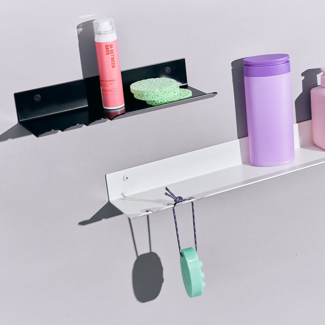 SCRUBHUB long shower shelf