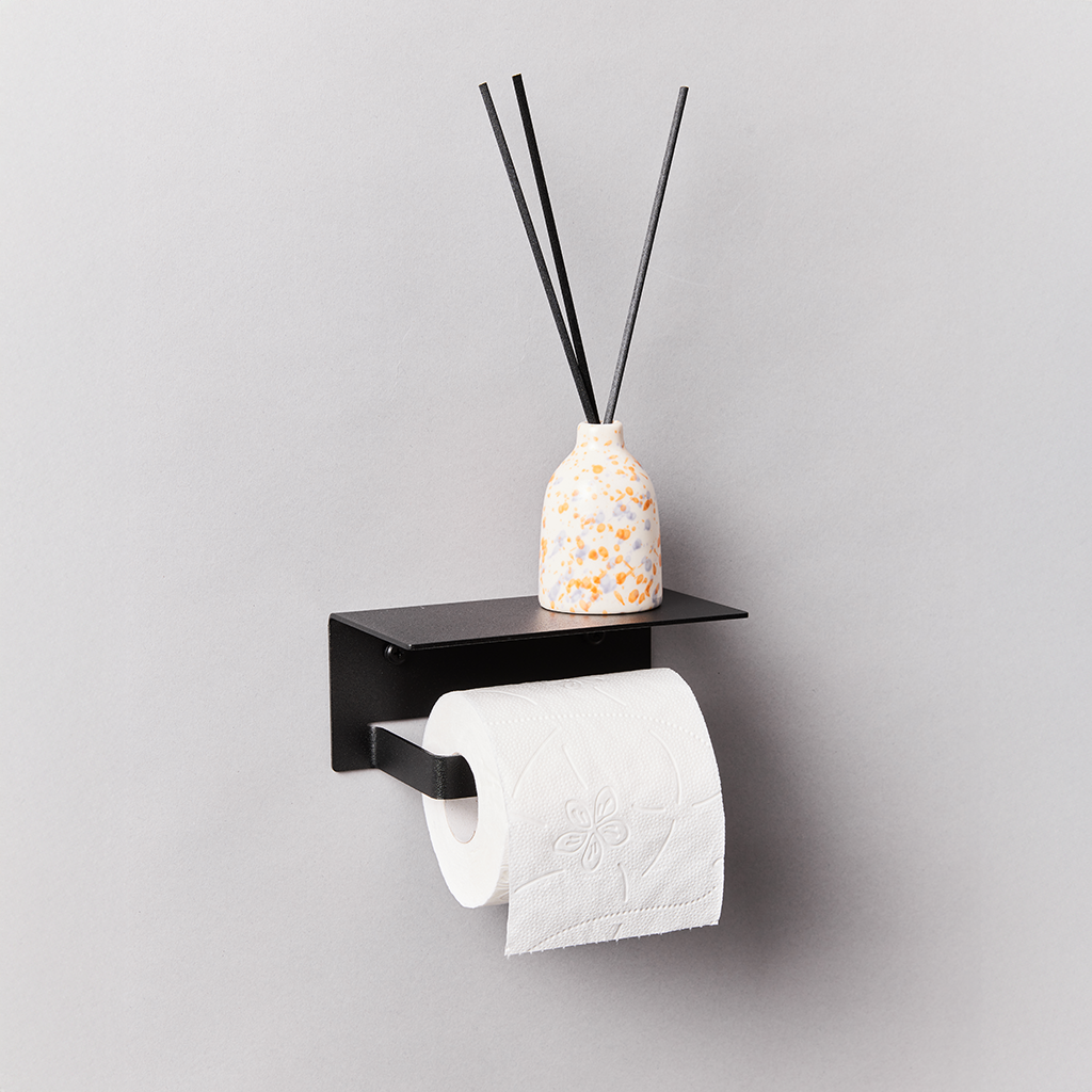 ROLLZ Paper Holder with Shelf