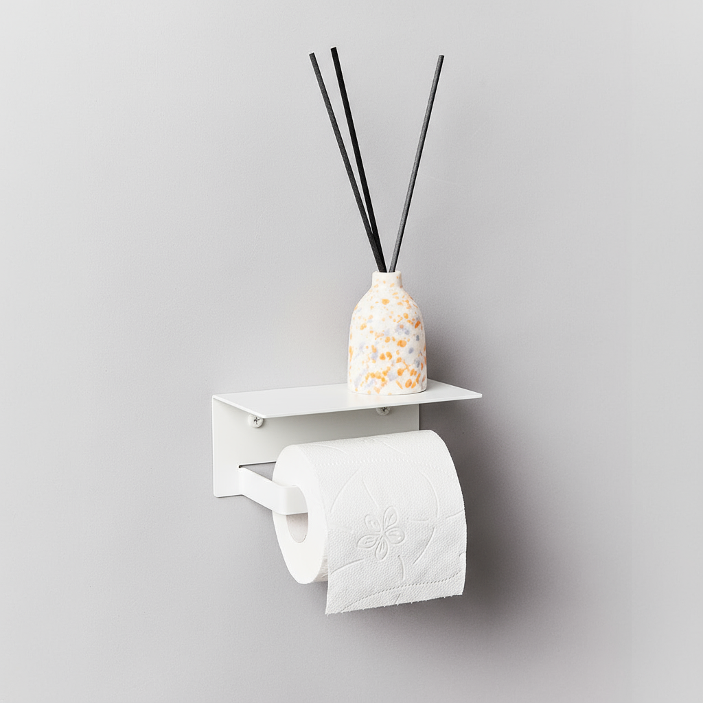 ROLLZ Paper Holder with Shelf