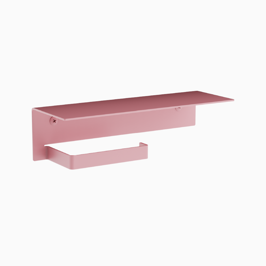 ROLLZ paper holder with shelf long