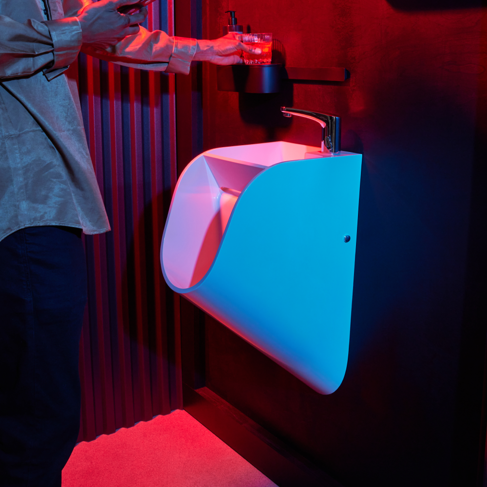 STAND Urinal-Sink Combo