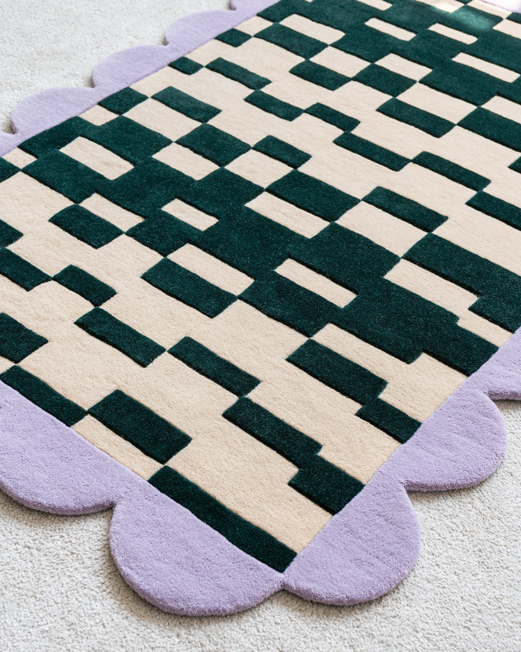 Margarita Rug - Dark Green
