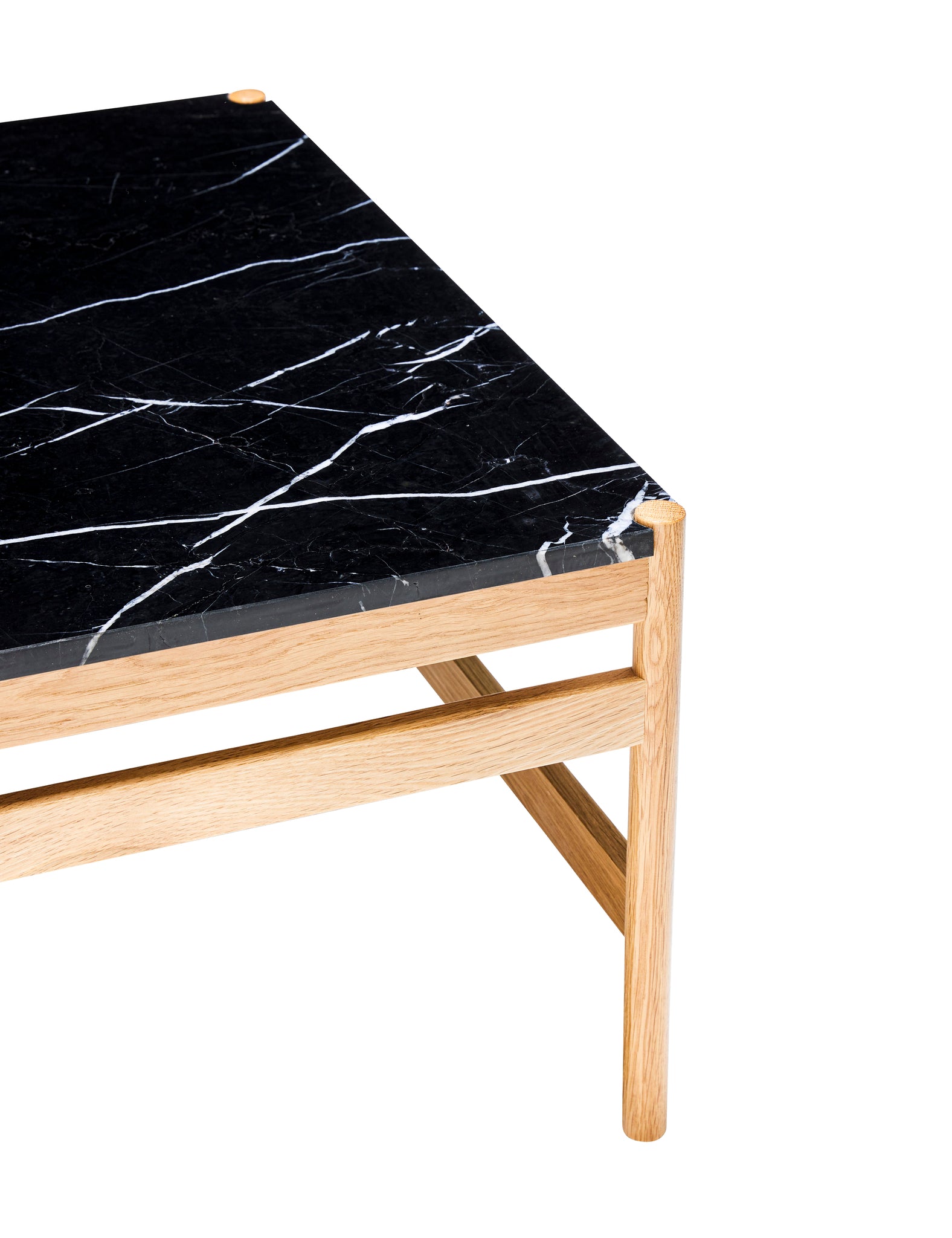 Raw Side Table Black/Natural