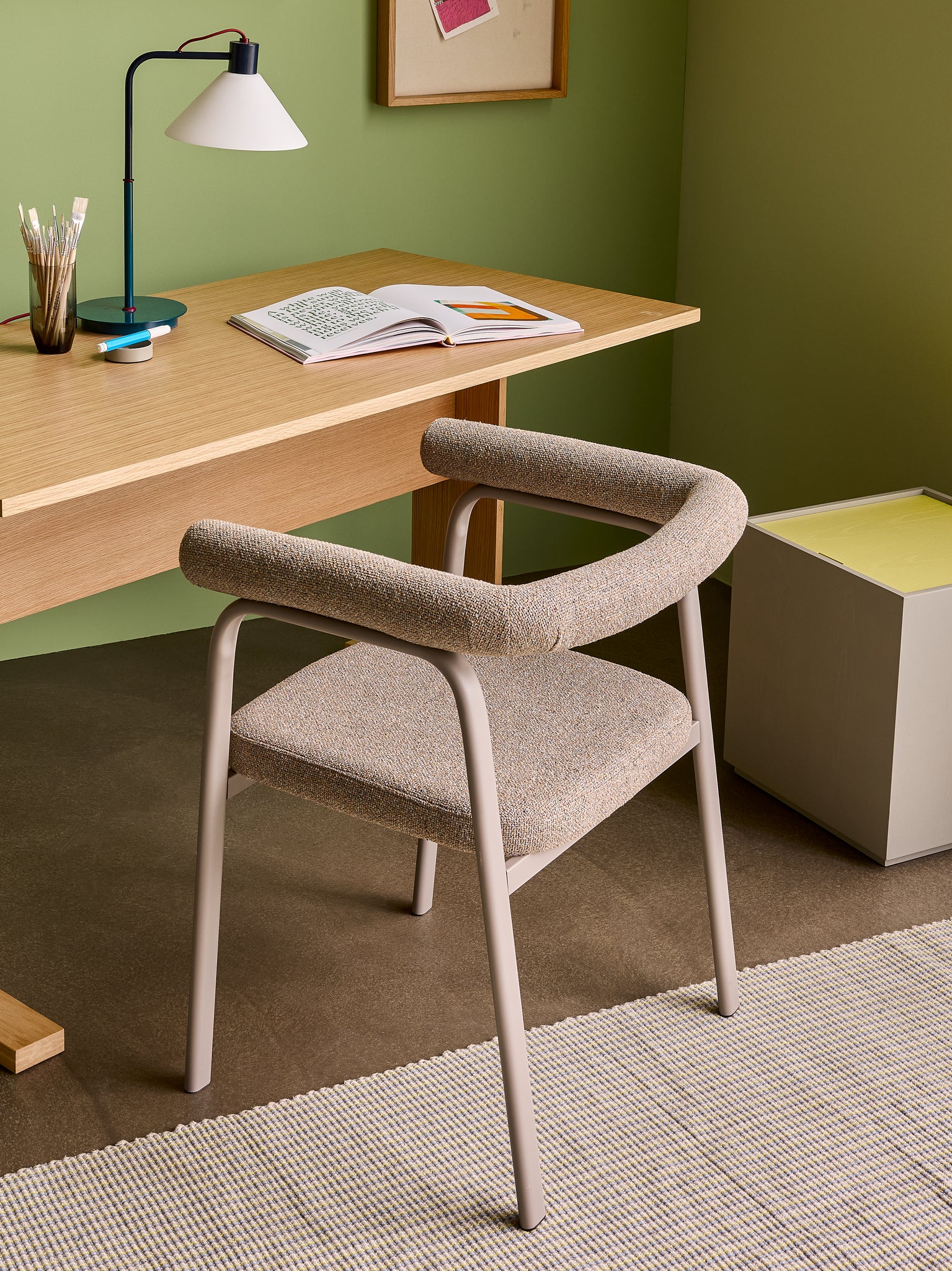 Ecto Dining Chair Sand