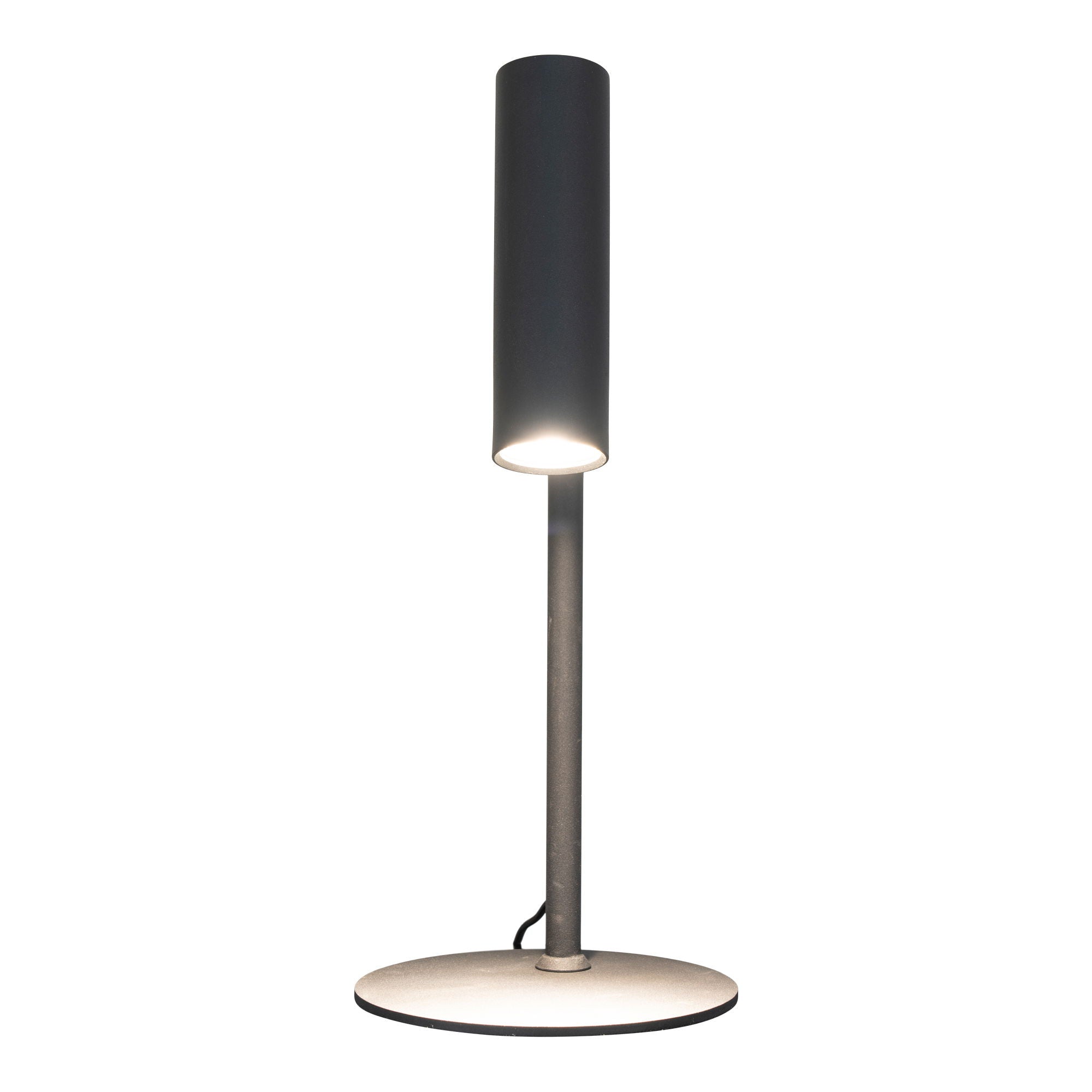 Paris Table Lamp - Lamp in black with a 200 cm fabric cord Bulb: GU10/5W LED IP20