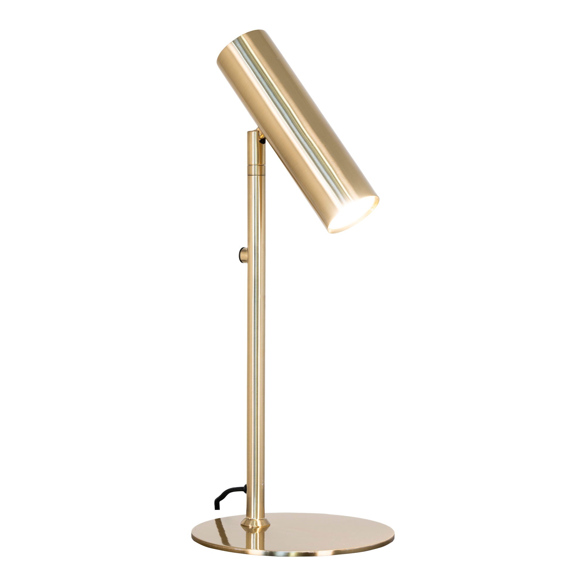 Paris Table Lamp - Lamp in brass with a 200 cm fabric cord Bulb: GU10/5W LED IP20
