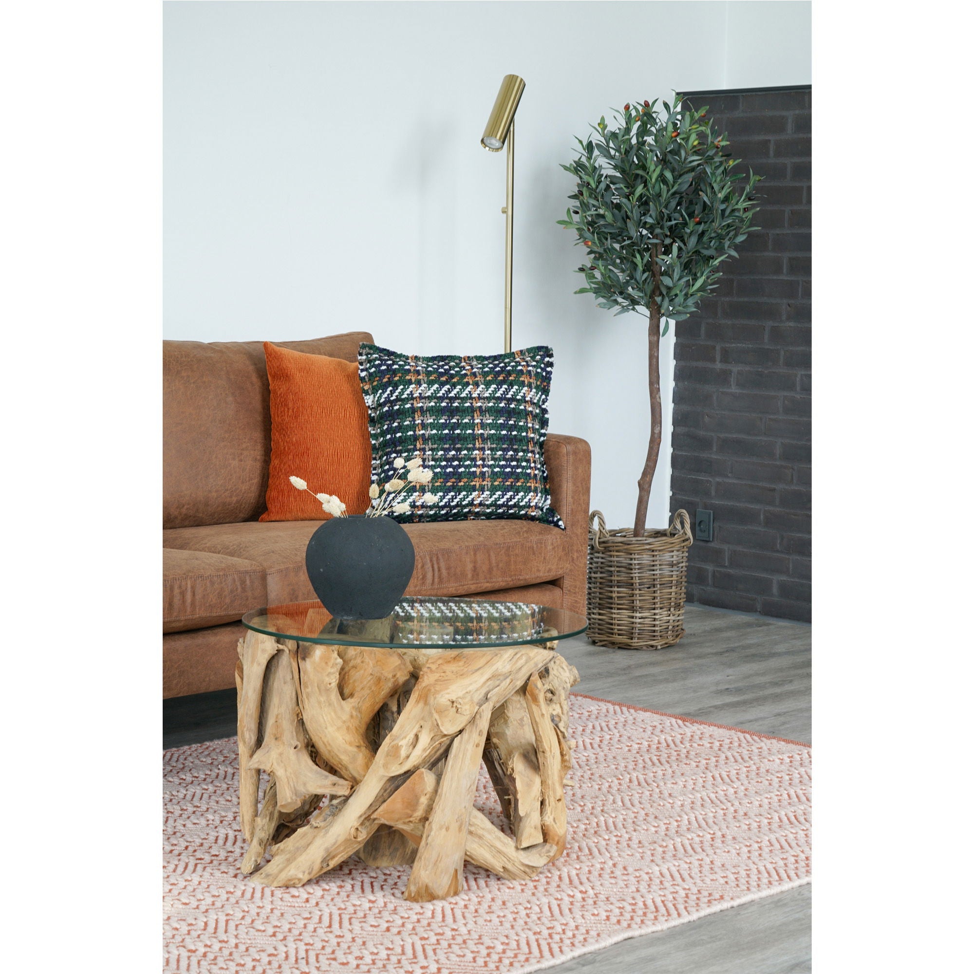 Paris Floor Lamp - Brass