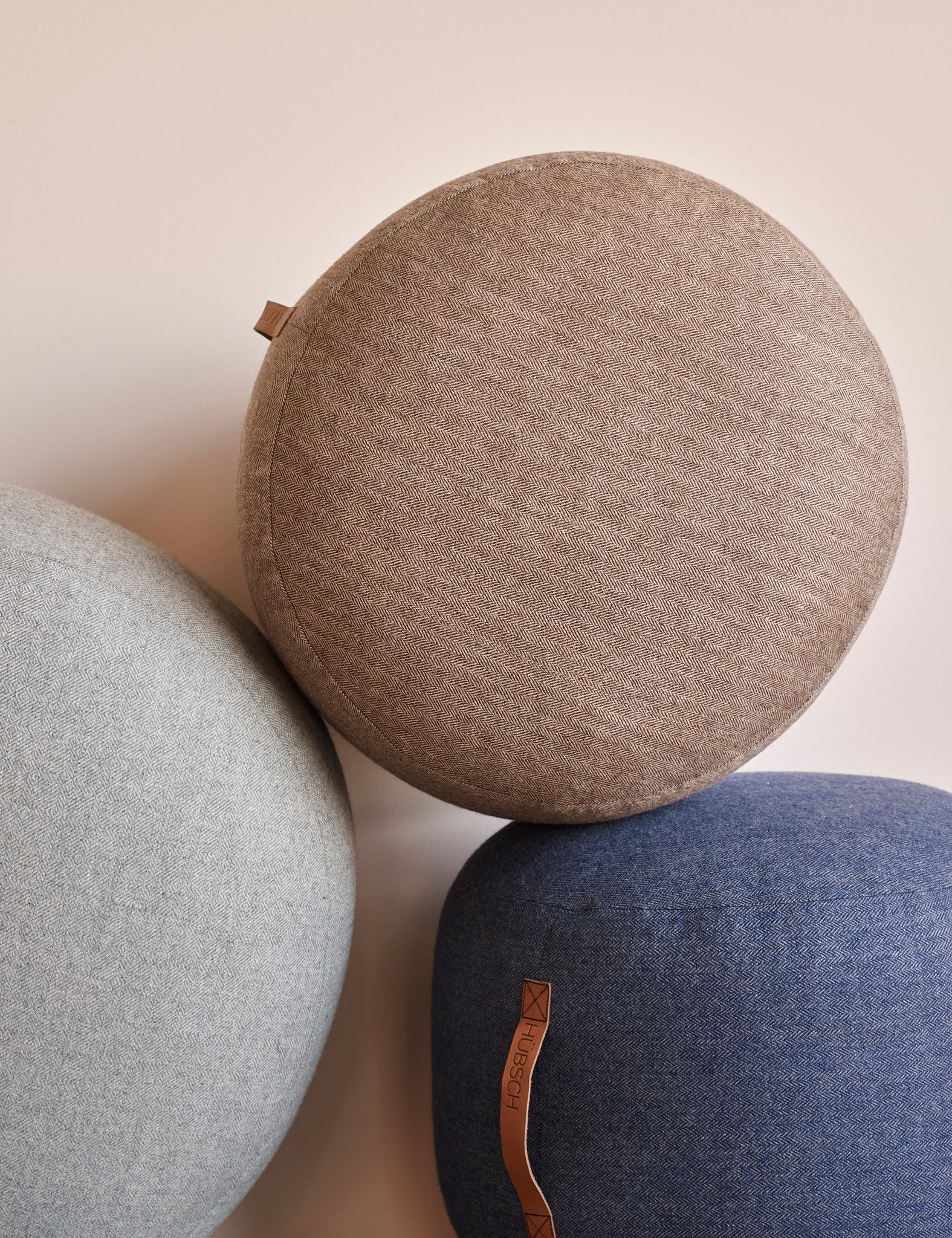 Mochi Pouffe Ø50 Brown