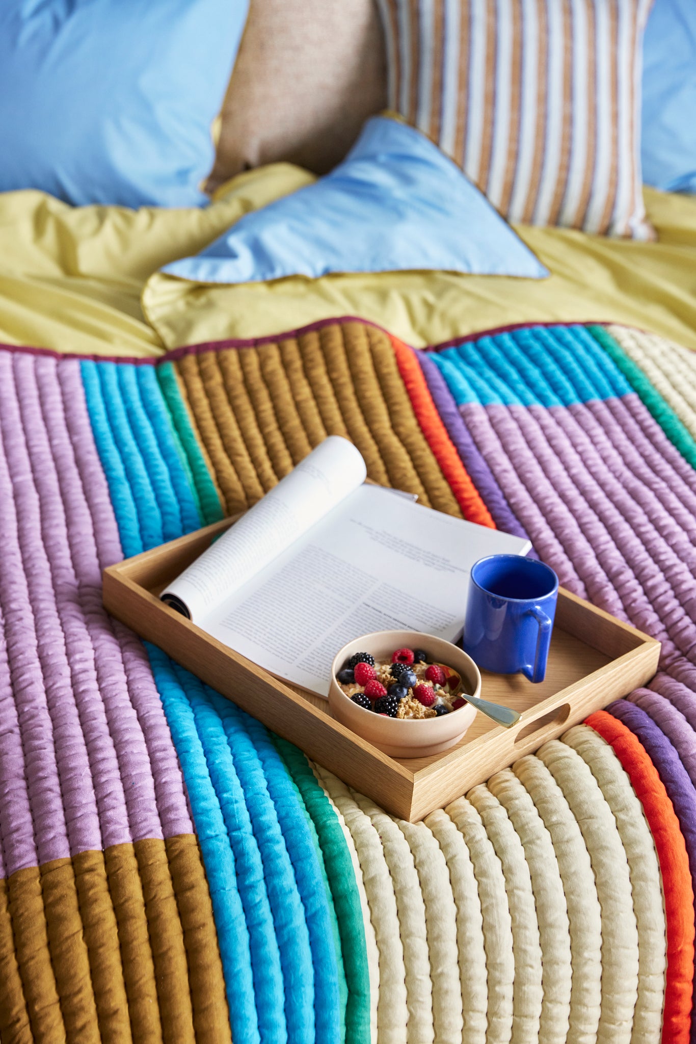 Pavilion Plaid Block Burgundy/Multicolour