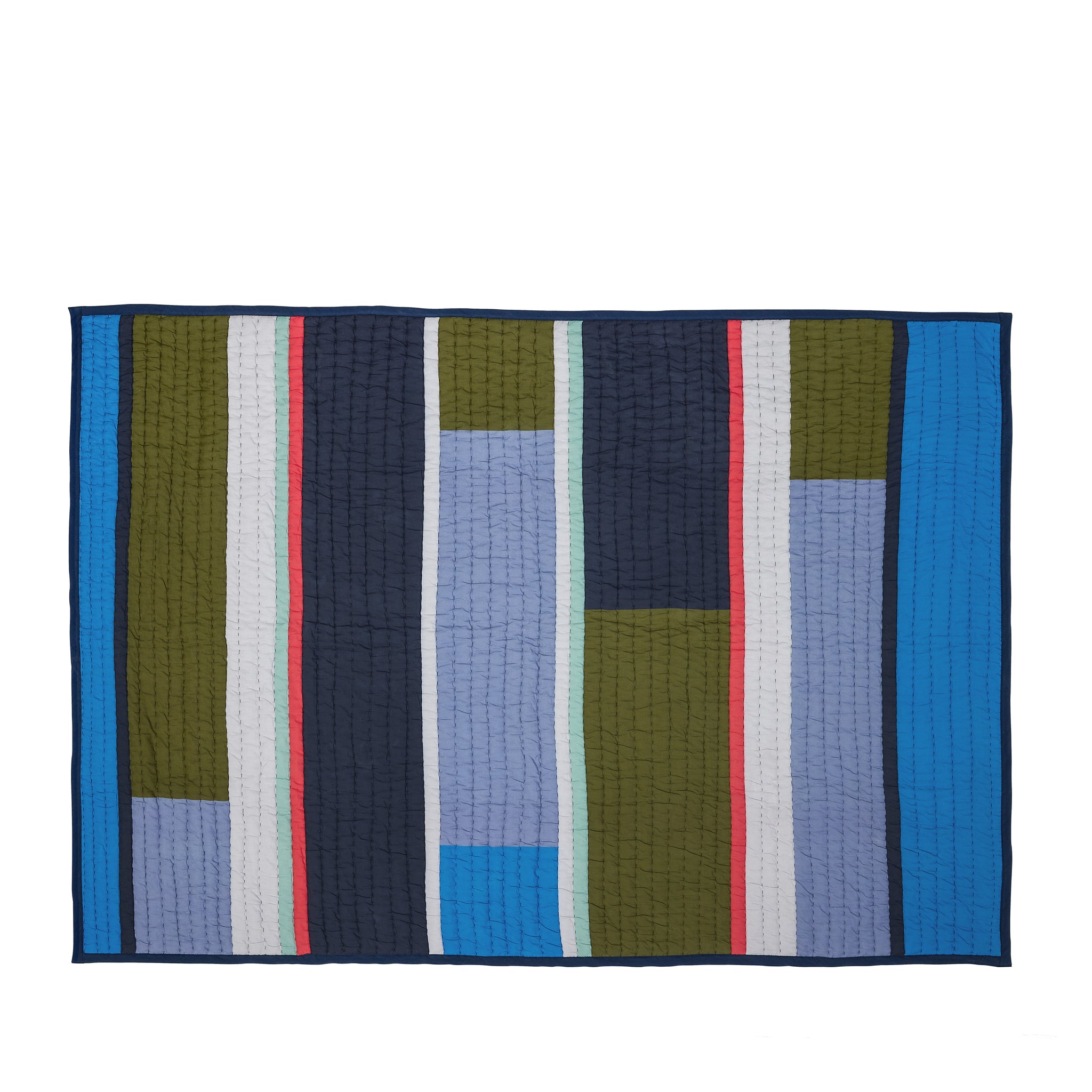 Pavilion Plaid Block Blue/Multicolour