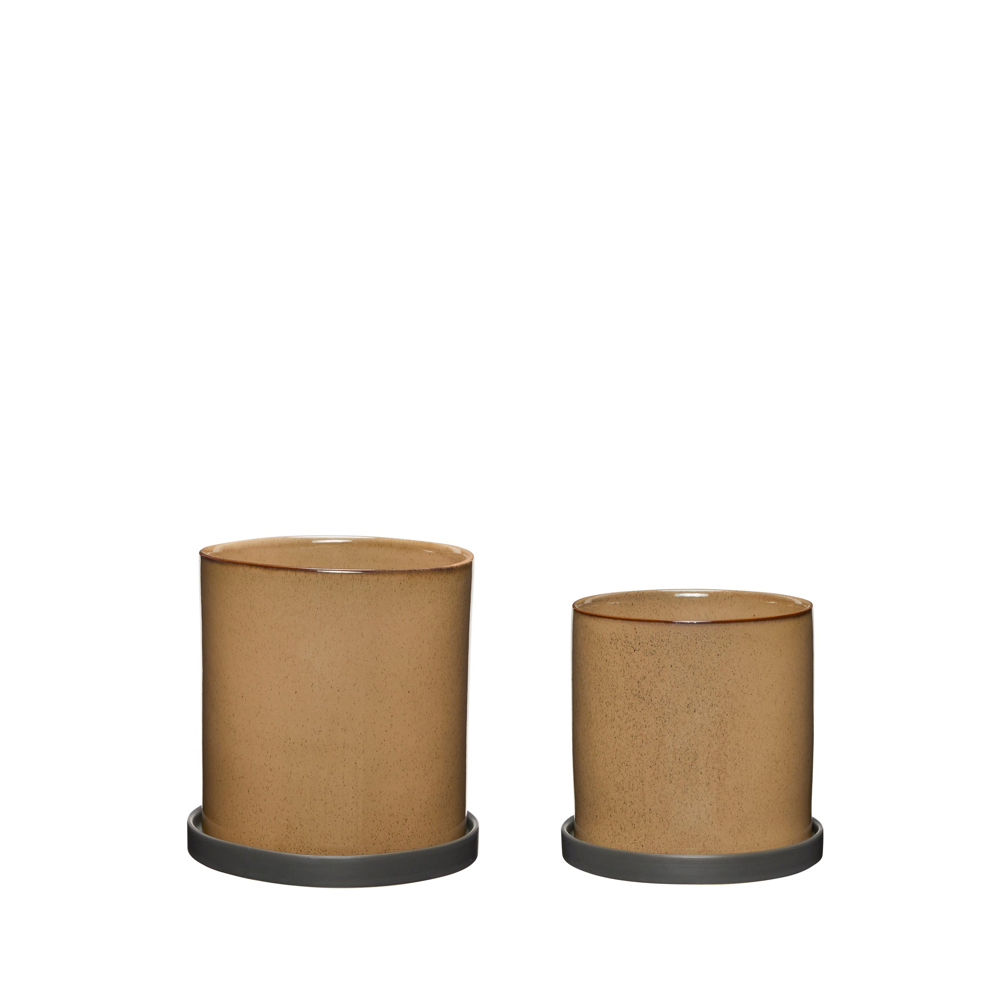 Era Pots Brown (set of 2)