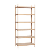 Library Shelf Unit Large Natural
