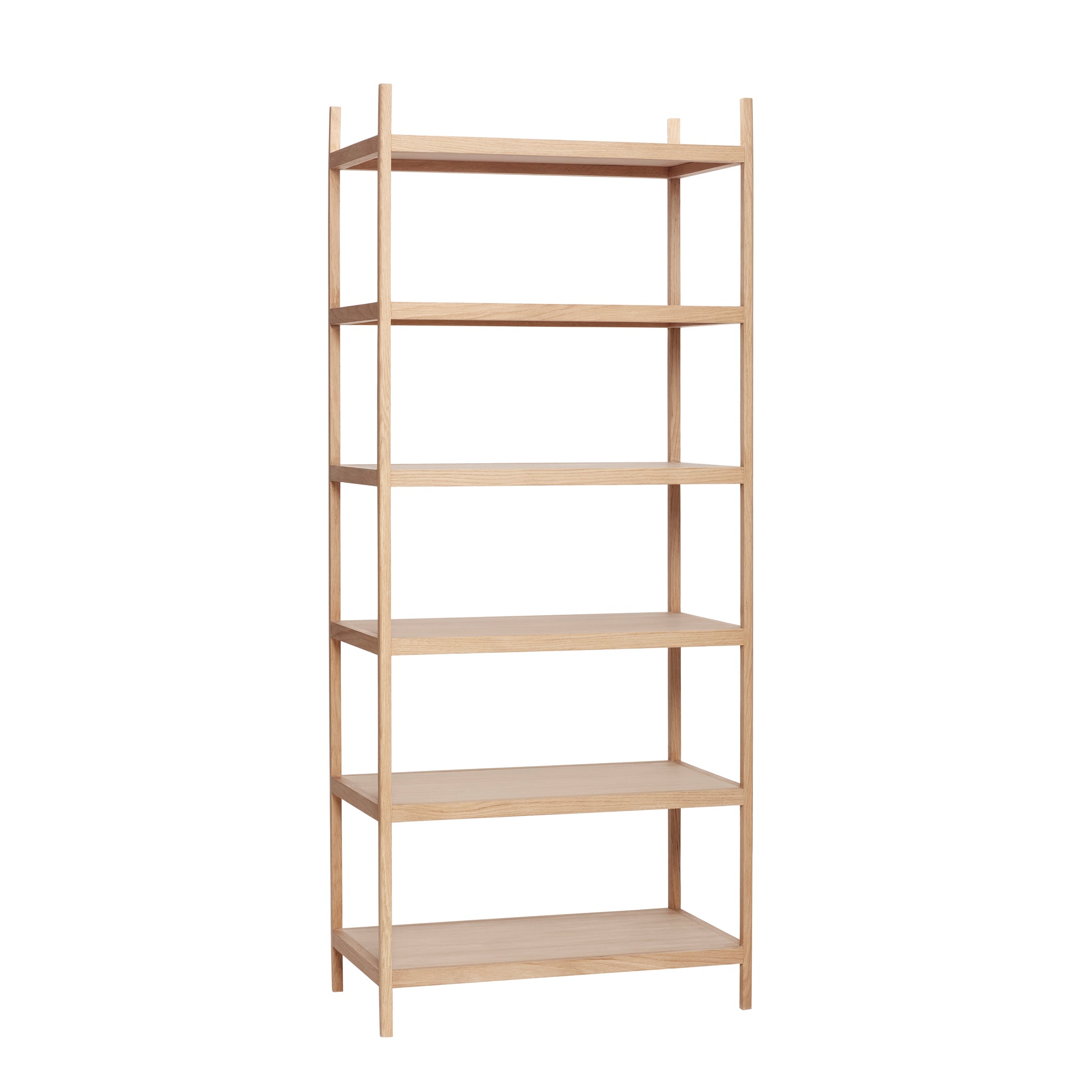 Library Shelf Unit Large Natural