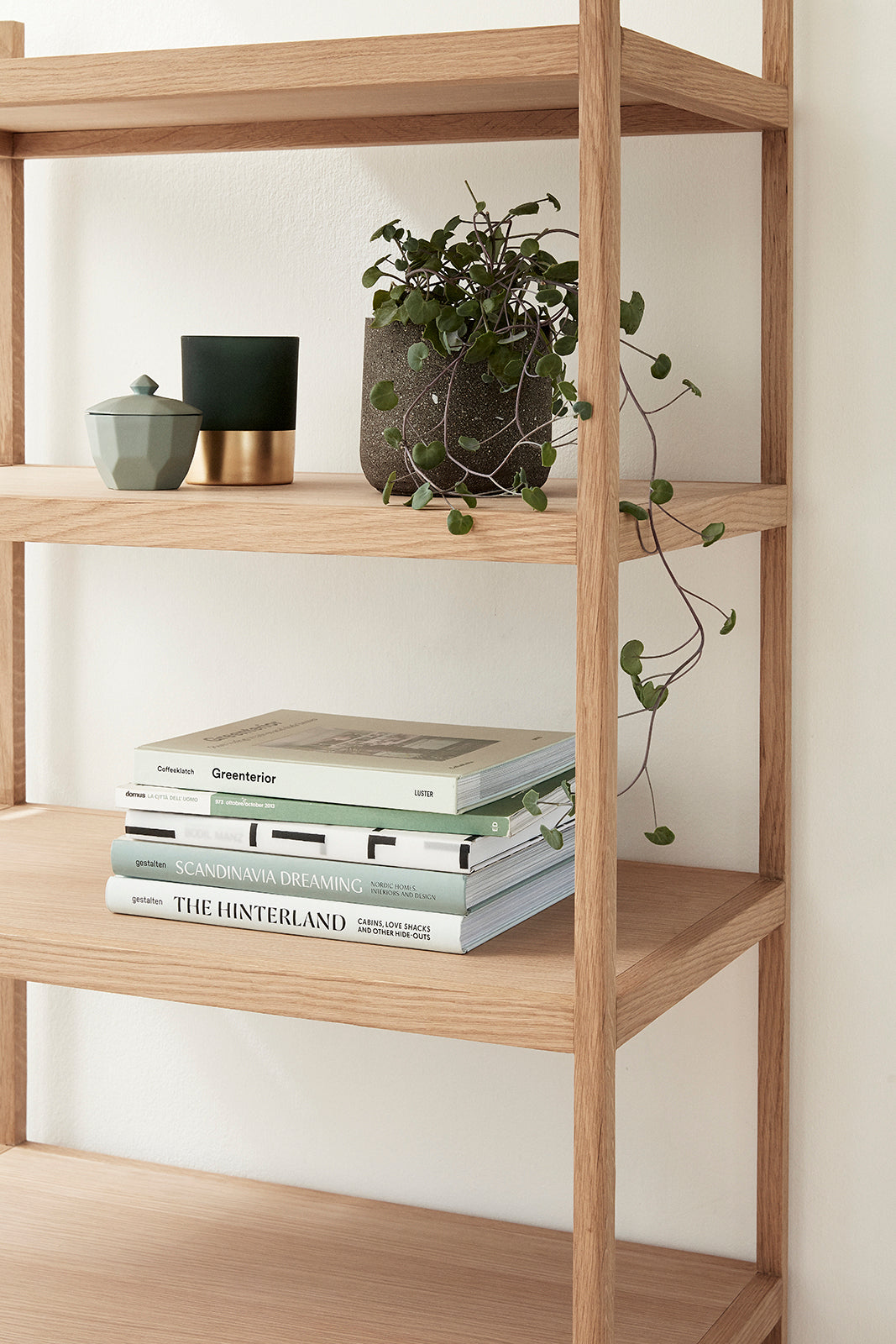 Library Shelf Unit Large Natural
