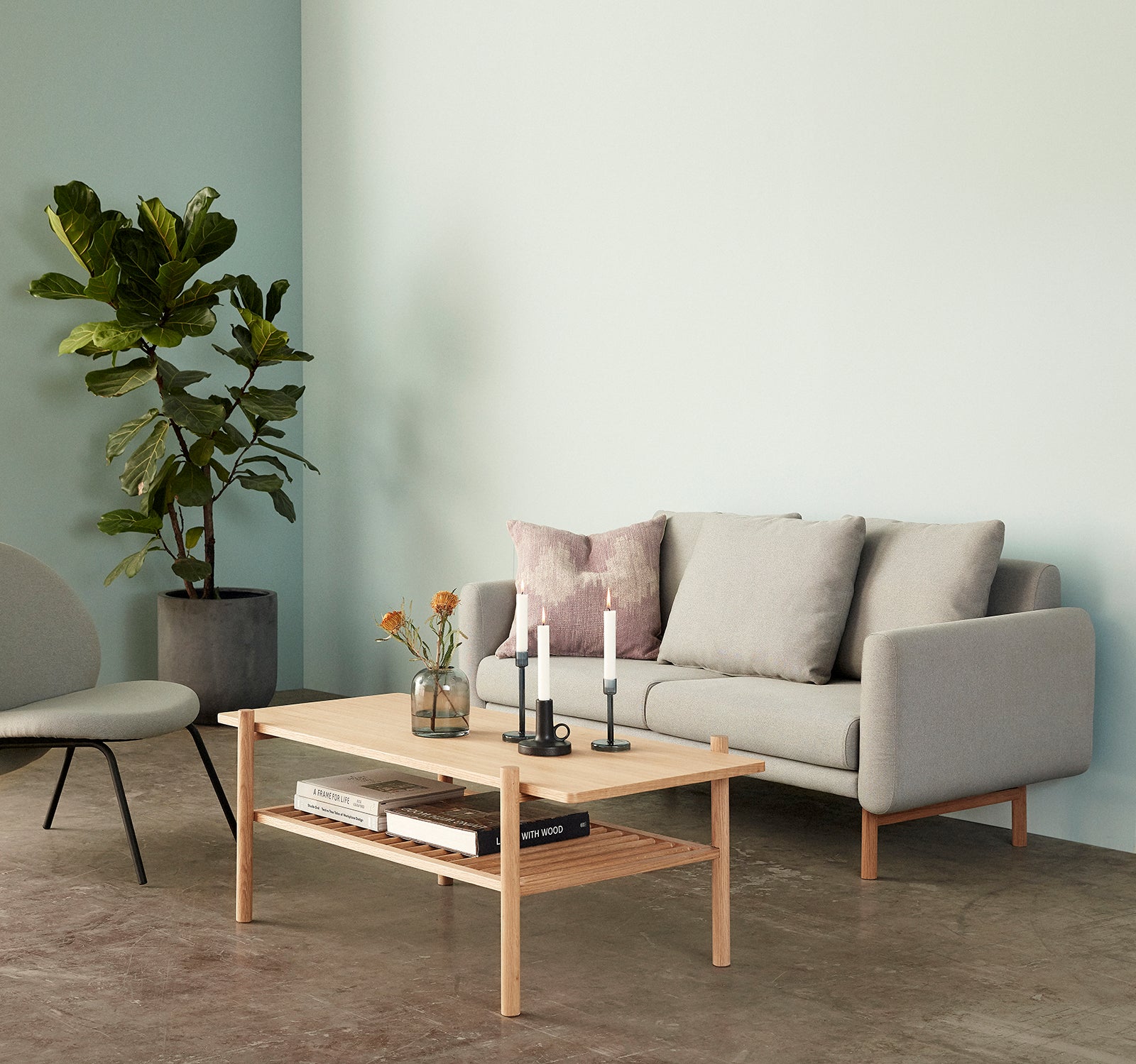 Acorn Coffee Table Square Natural