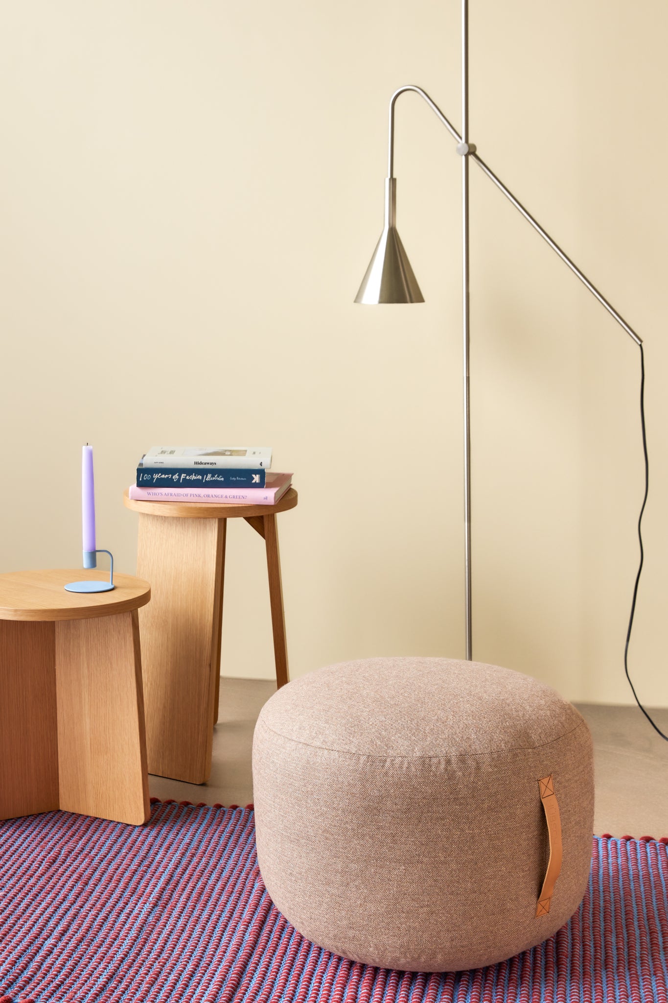 Split Stool Triple Natural