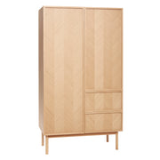 Herringbone Wardrobe Large Natural