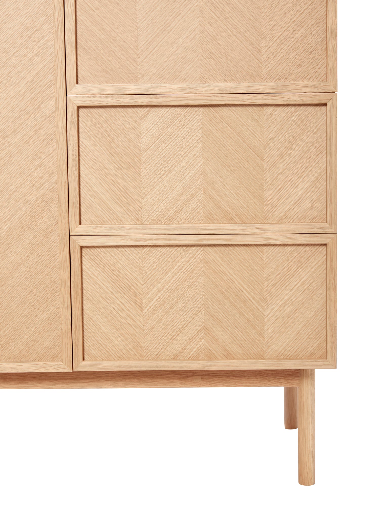Herringbone Wardrobe Large Natural