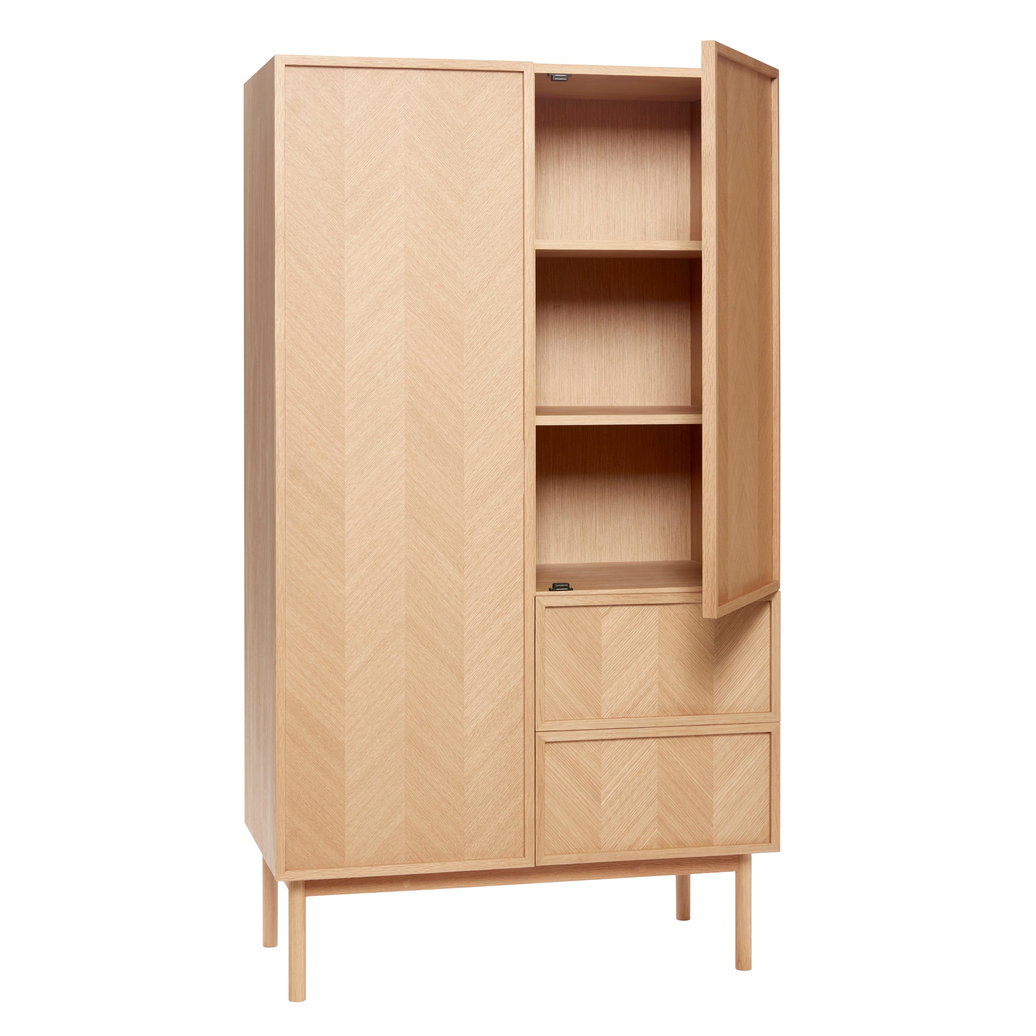 Herringbone Wardrobe Large Natural