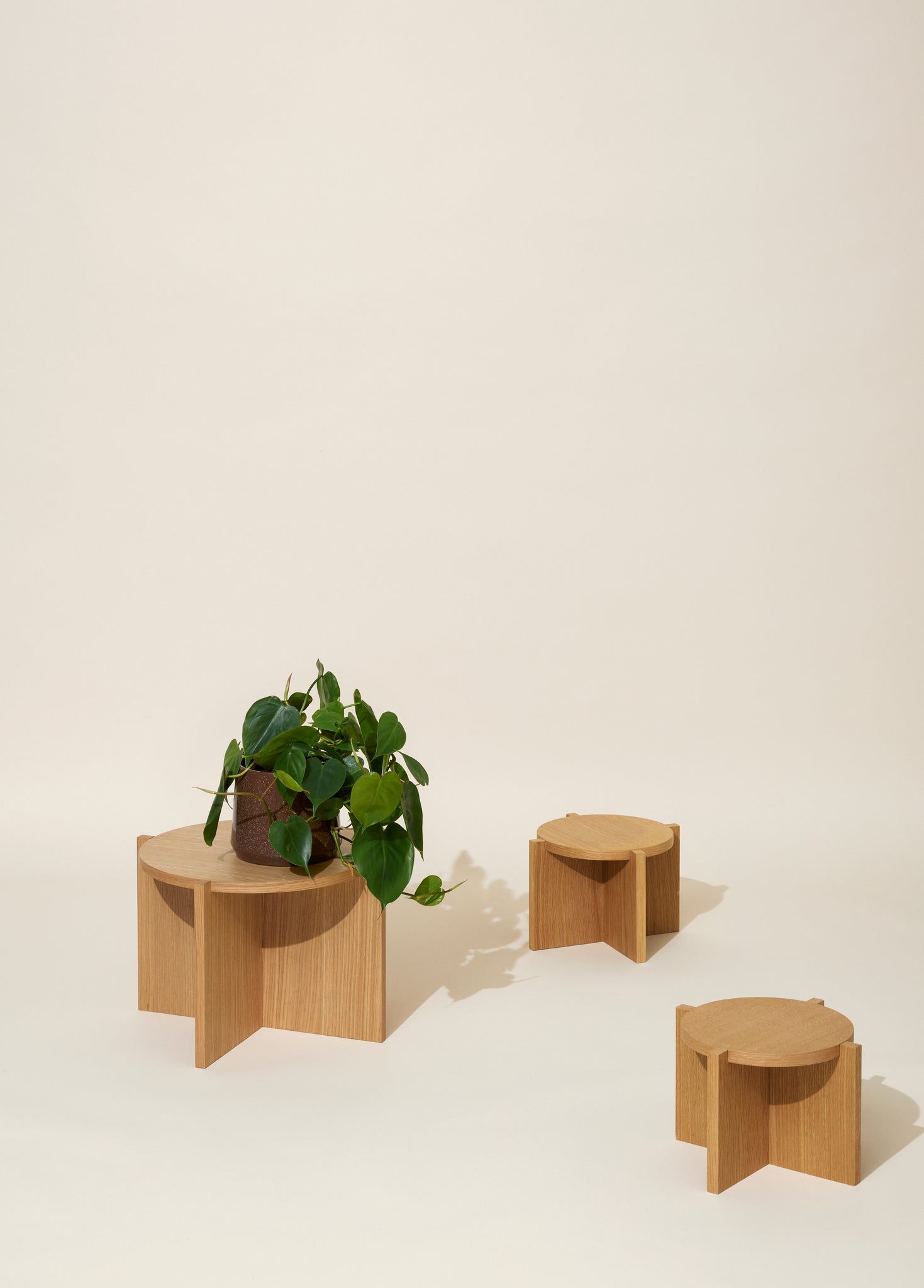 Nomad Plant Stand Large Natural