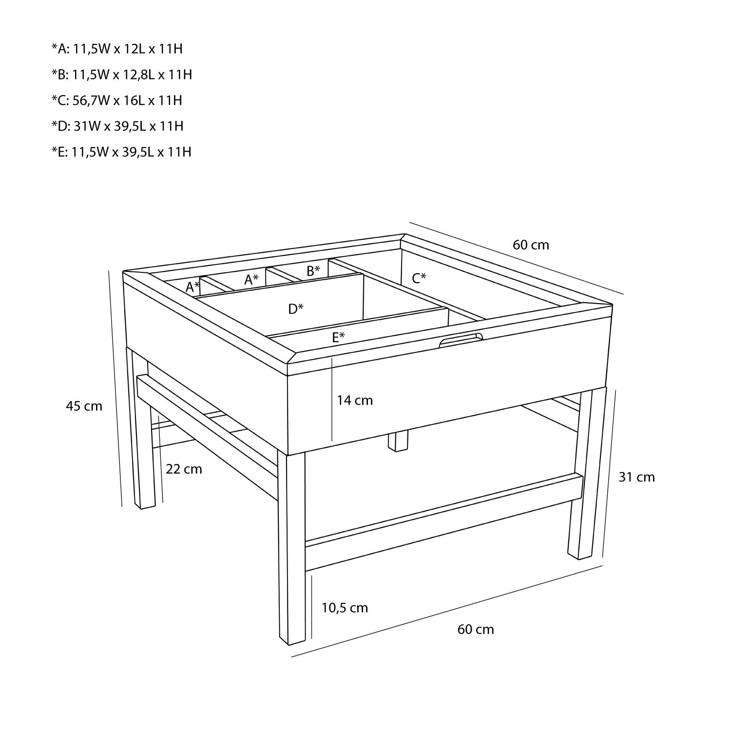 Glitz Coffee Table Natural