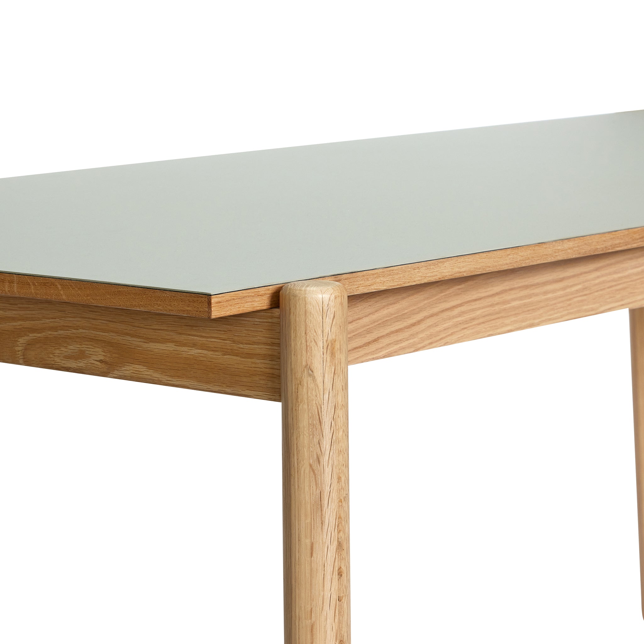 Oblique Dining Table Rectangular Grey