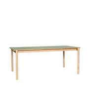 Oblique Dining Table Rectangular Olive