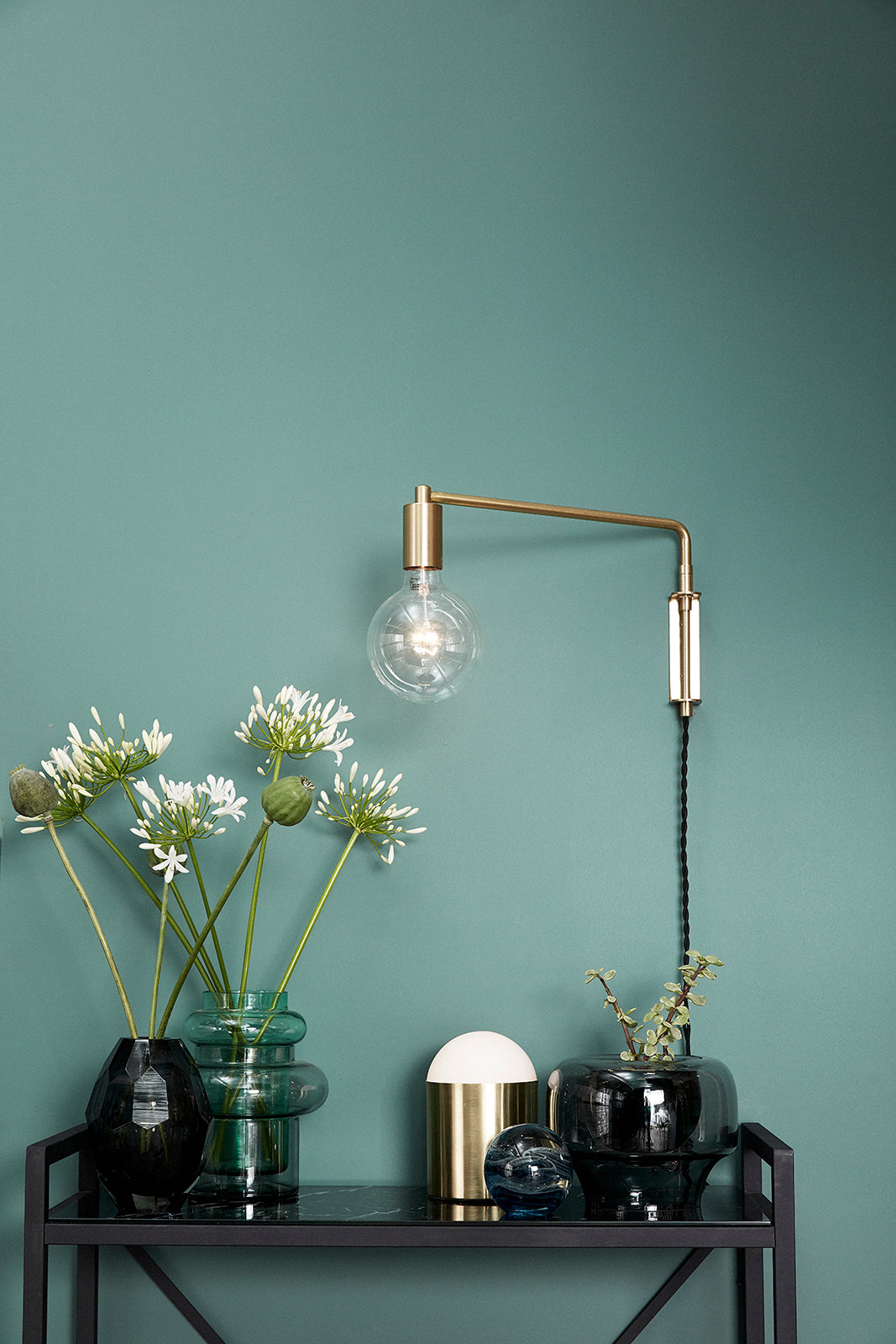 Pyke Wall Light Brass