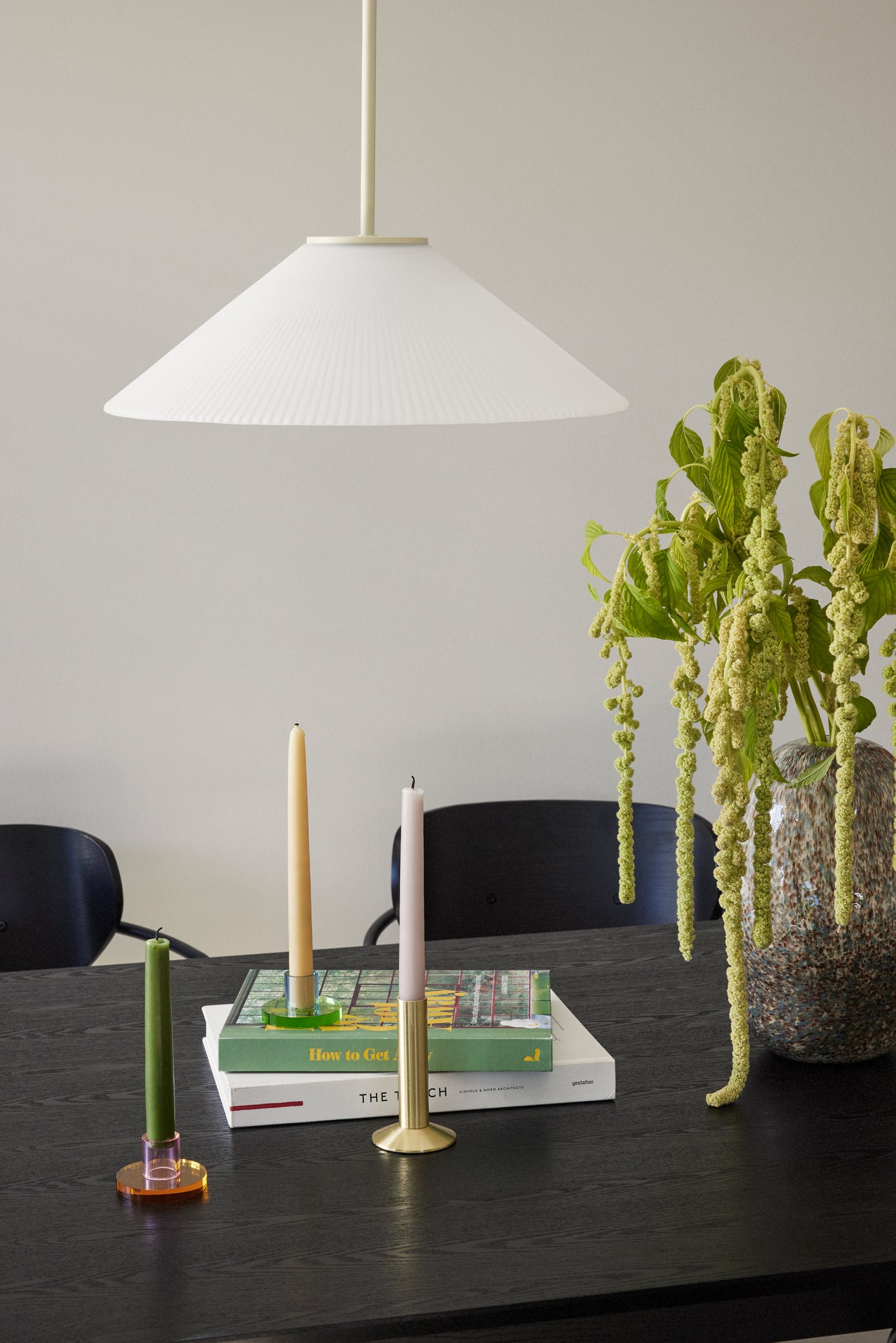 Solid Pendant Lamp White/Sand