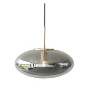 Reflect Pendant Ellipse Grey