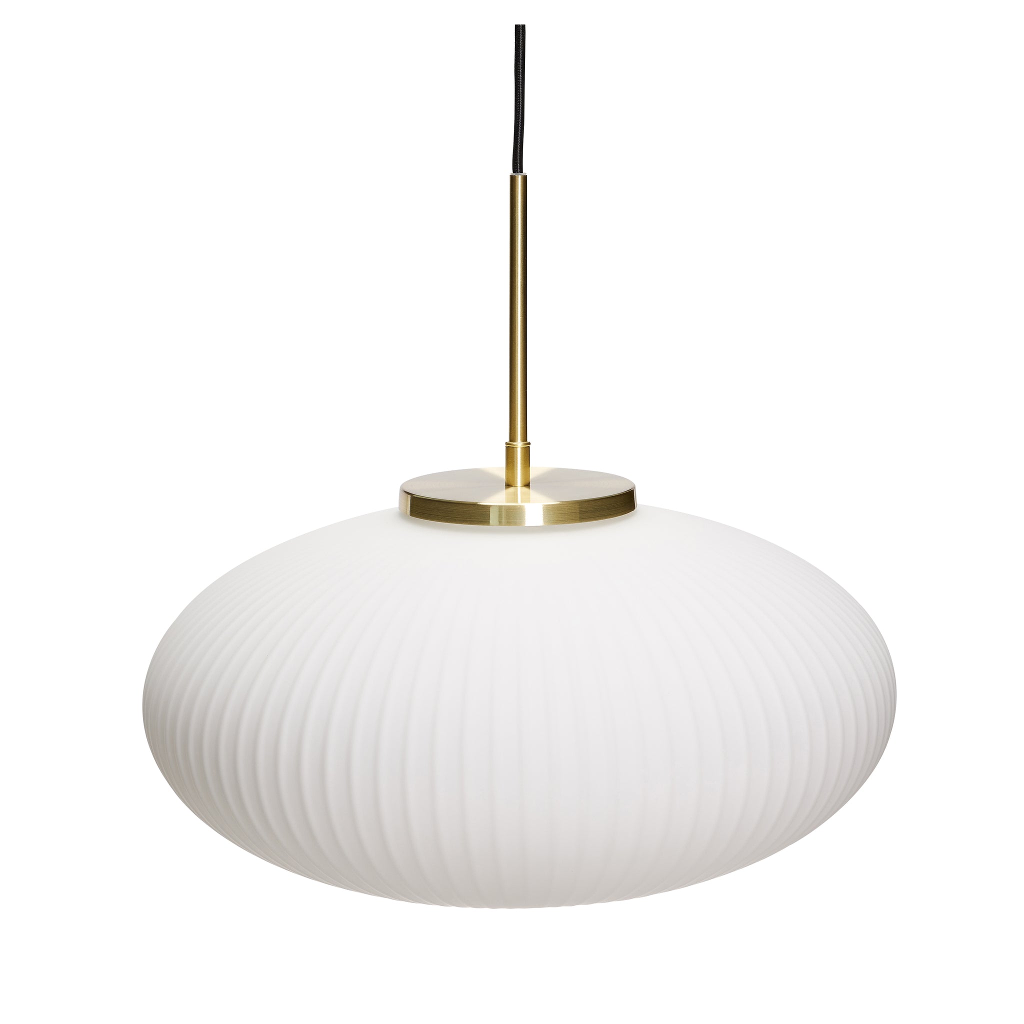 Serene Pendant Ellipse White