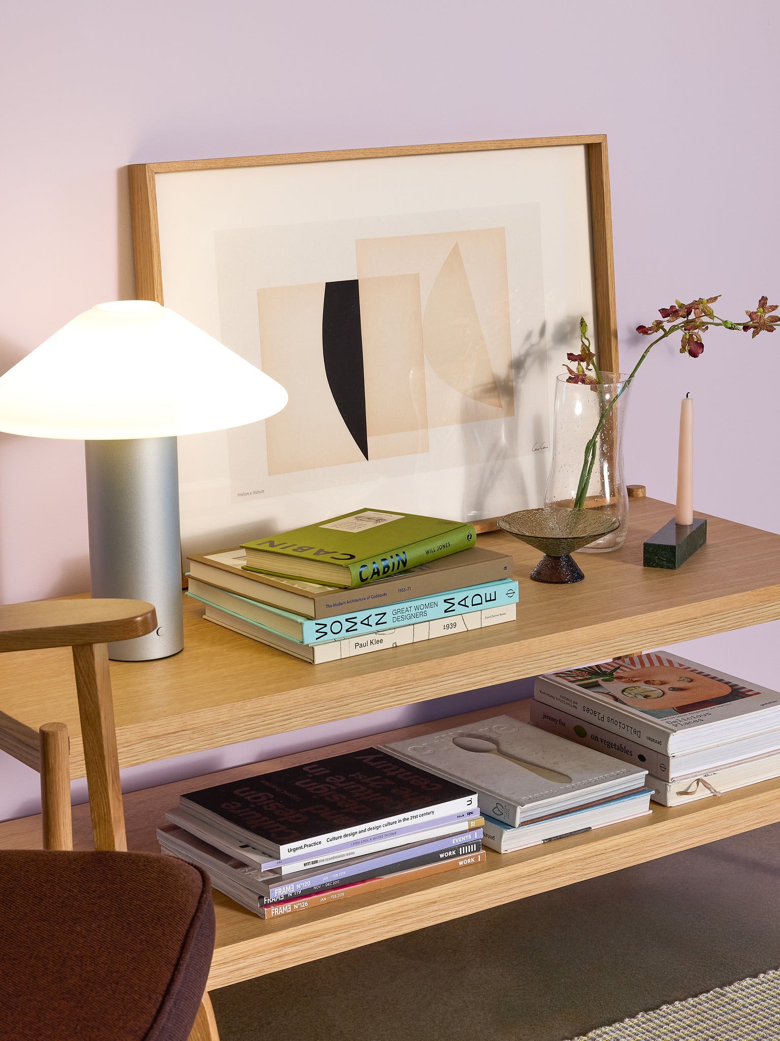 Orbit Table Lamp Metallic silver