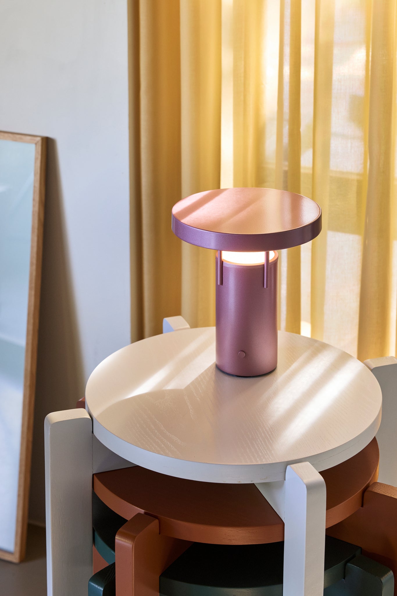 BringMe Portable Lamp Mini Metallic Pink