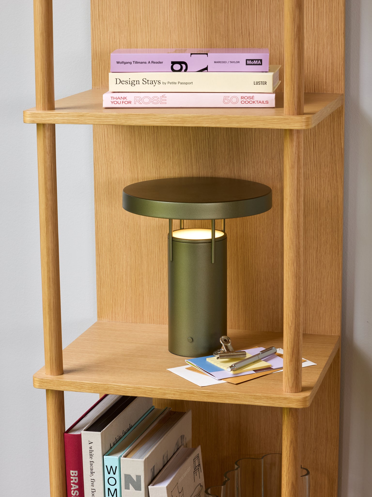 BringMe Portable Lamp Metallic Dark Green