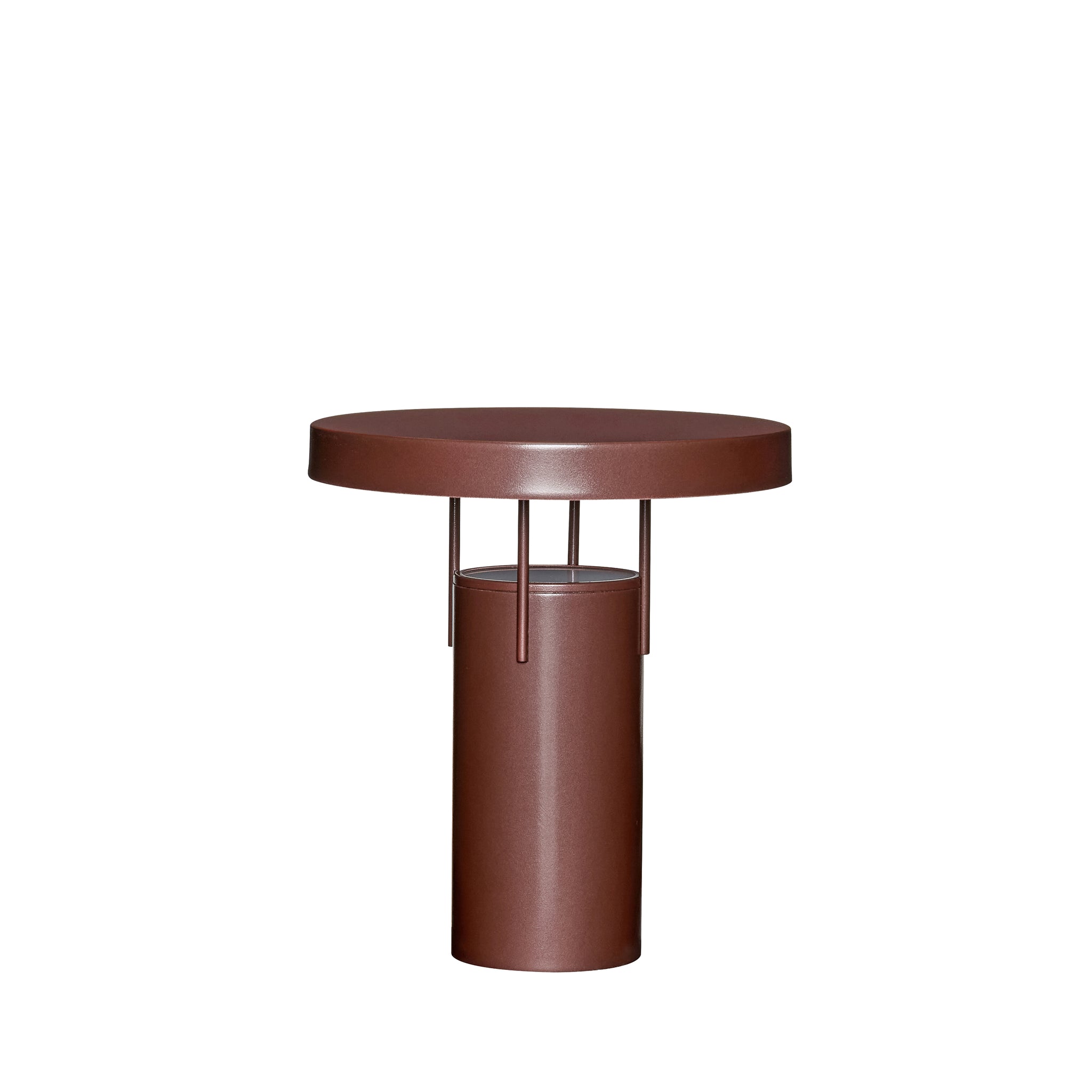 BringMe Portable Lamp Metallic Burgundy