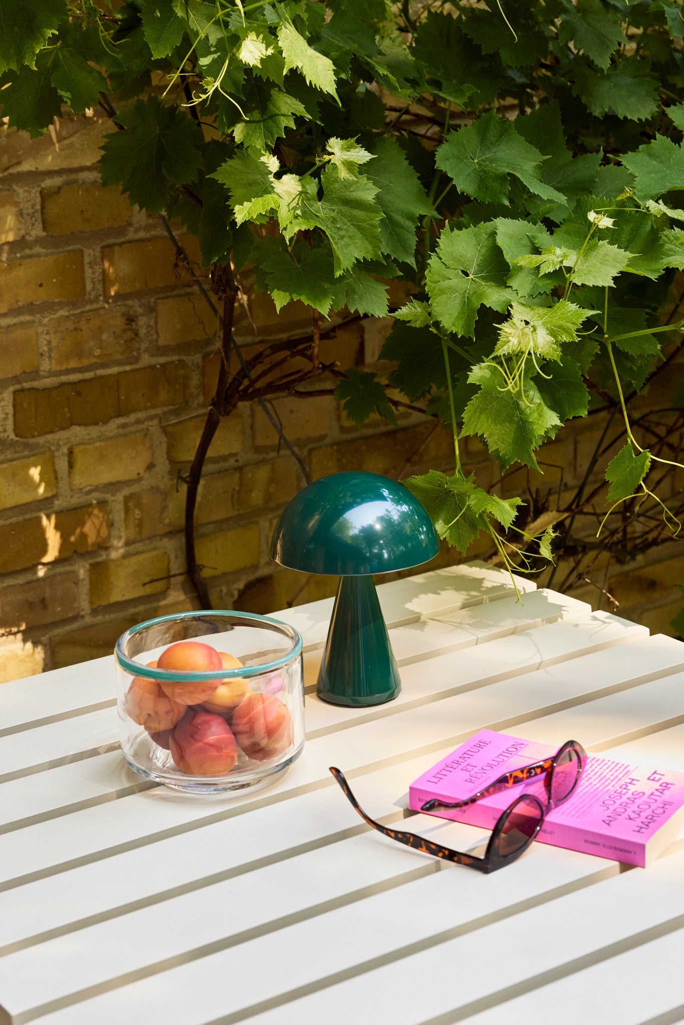 Mush Portable Lamp Dark green