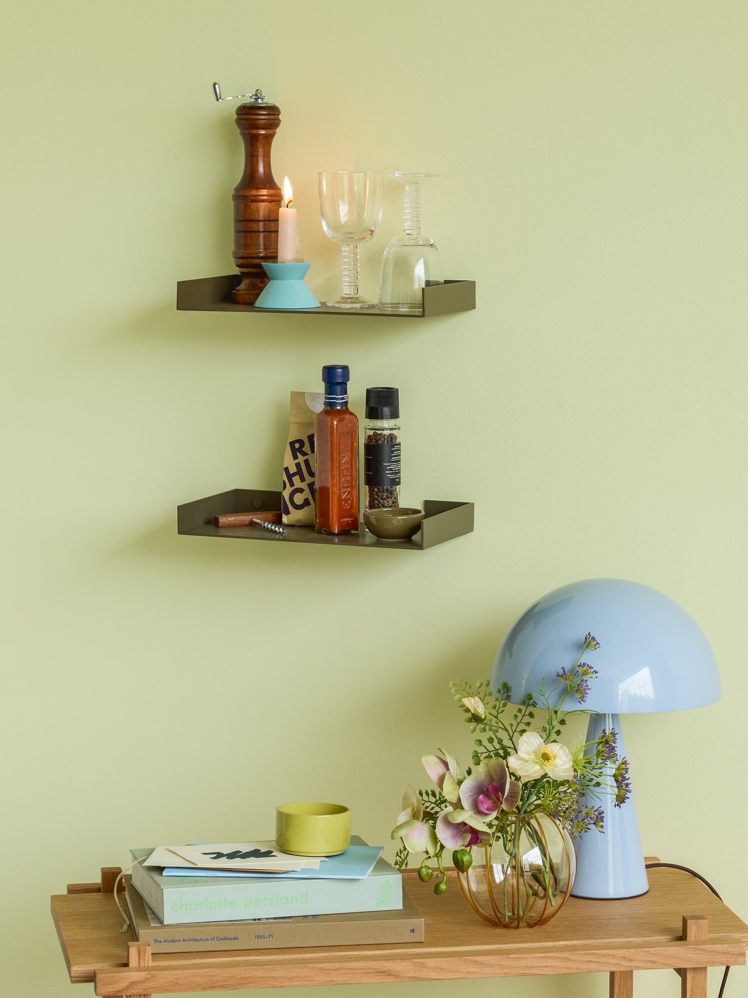 Mush Table Lamp Mini Ice Blue