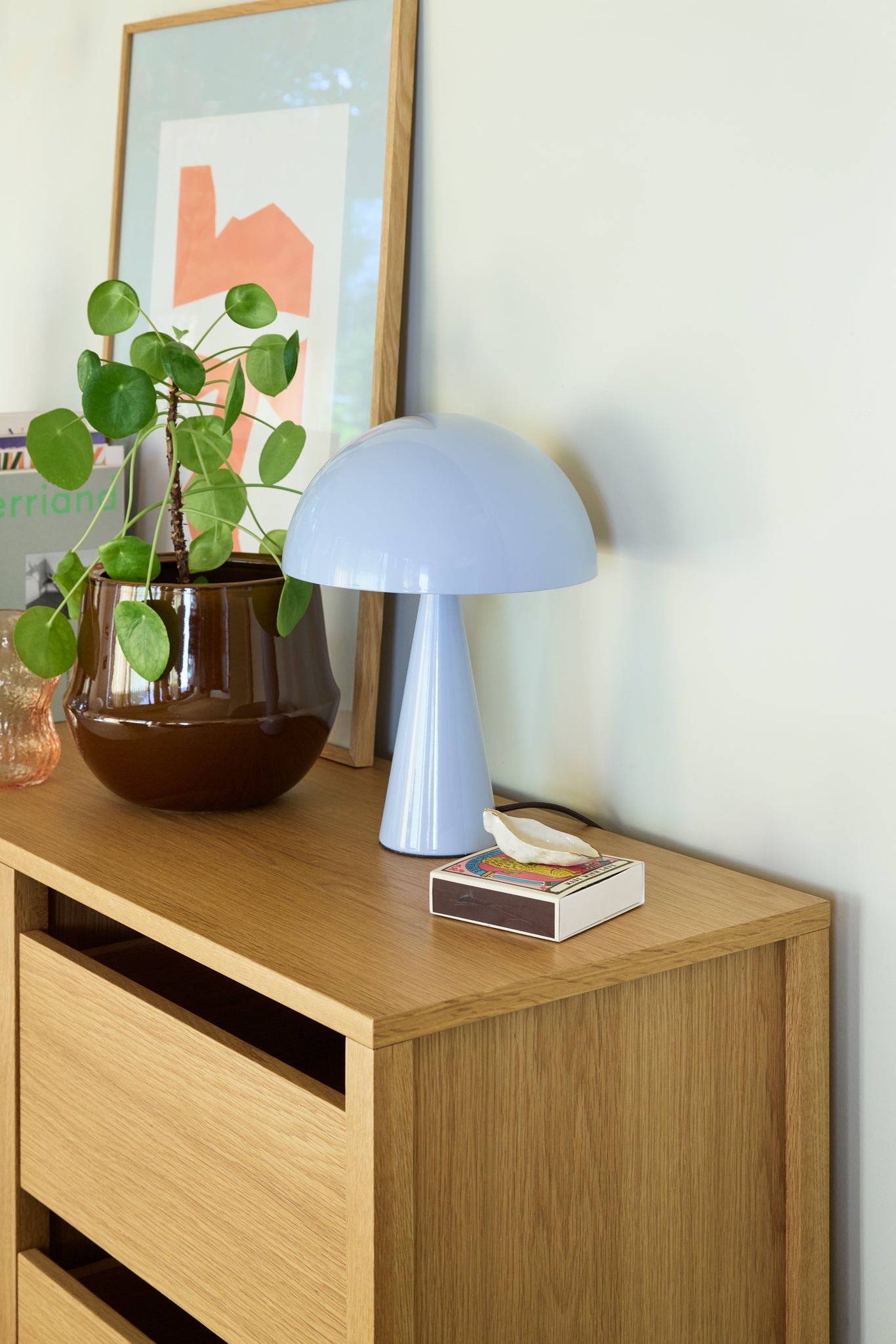 Mush Table Lamp Mini Ice Blue