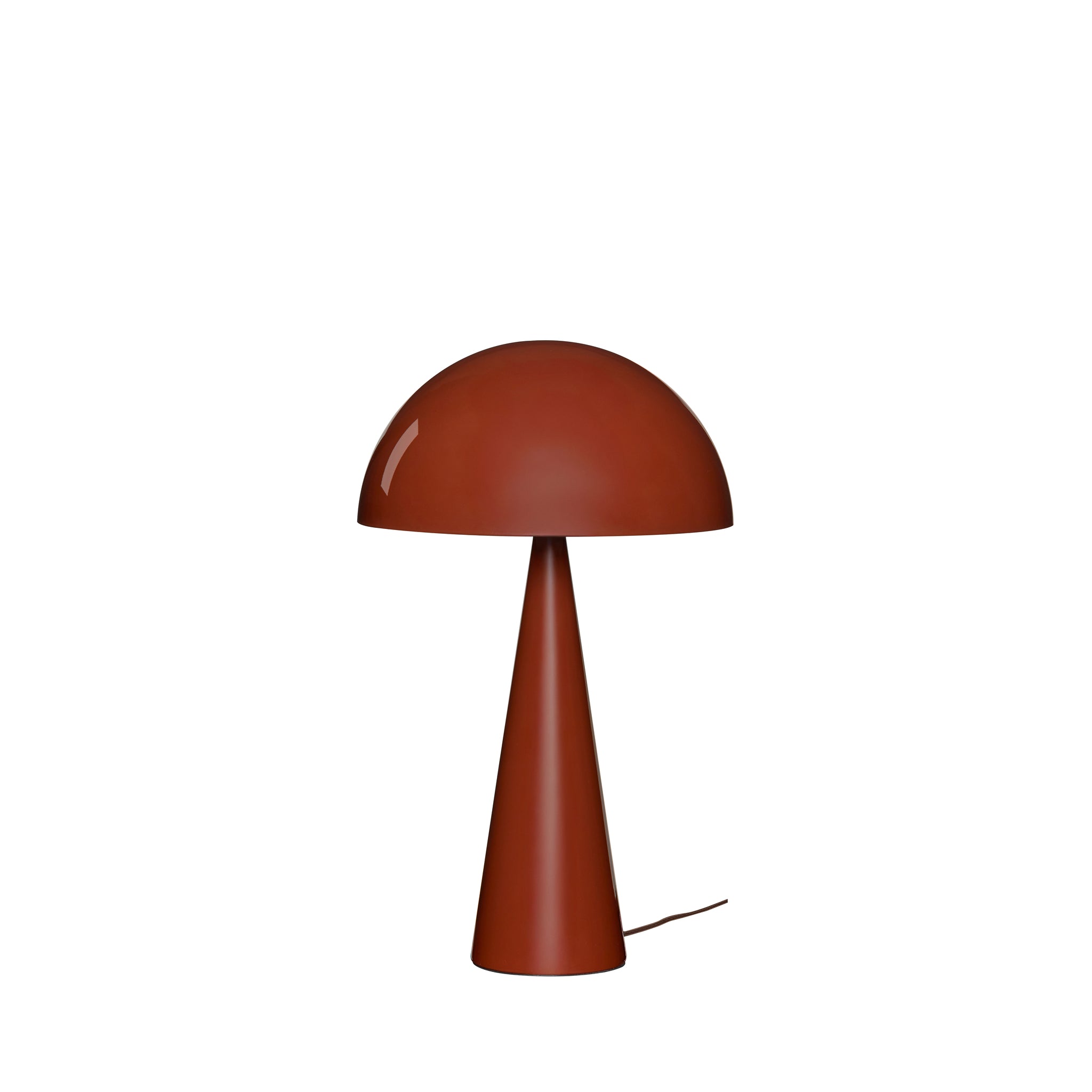 Mush Table Lamp Tall Brown
