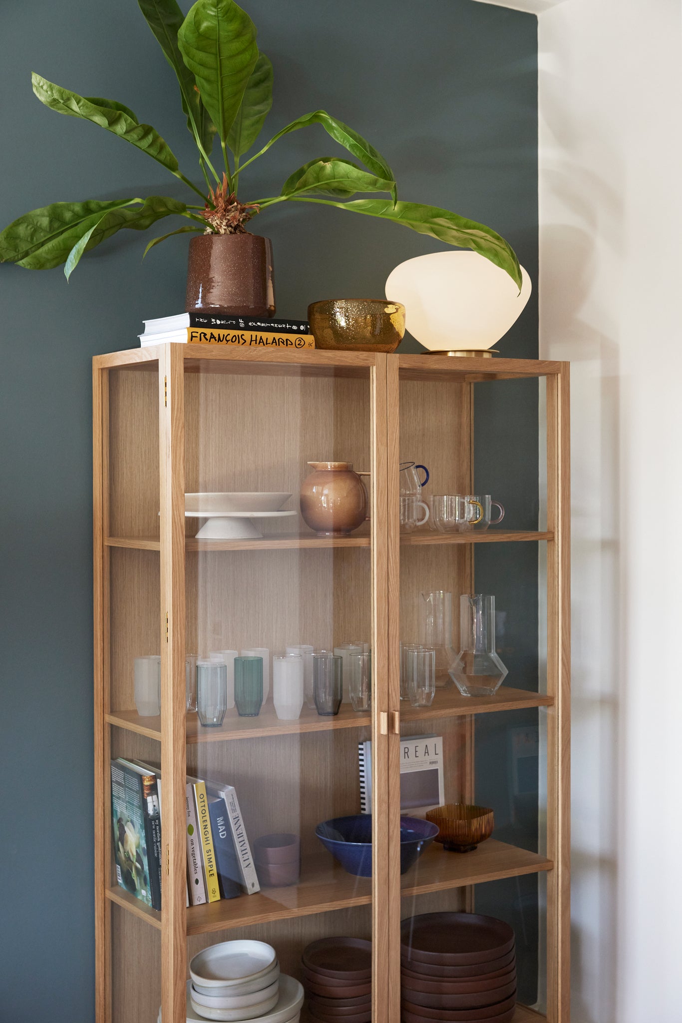 Bean Table Lamp White