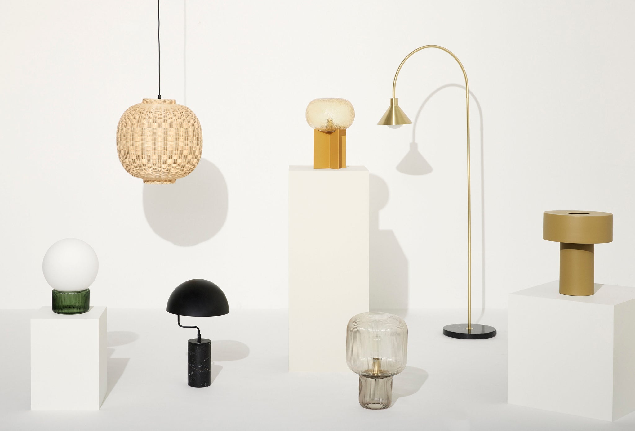 Sphere Table Lamp Green