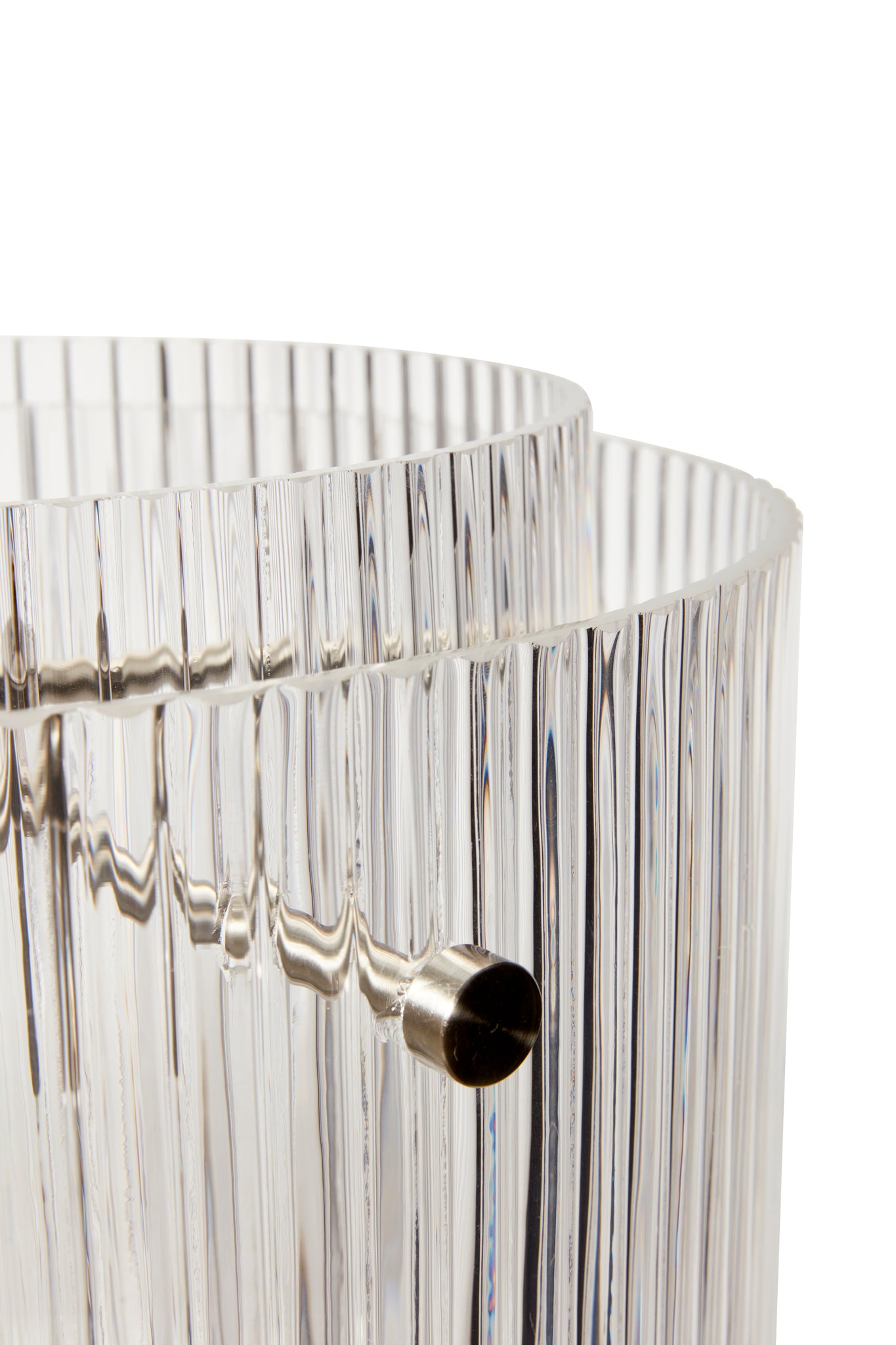 Ripple Pendant Large Clear