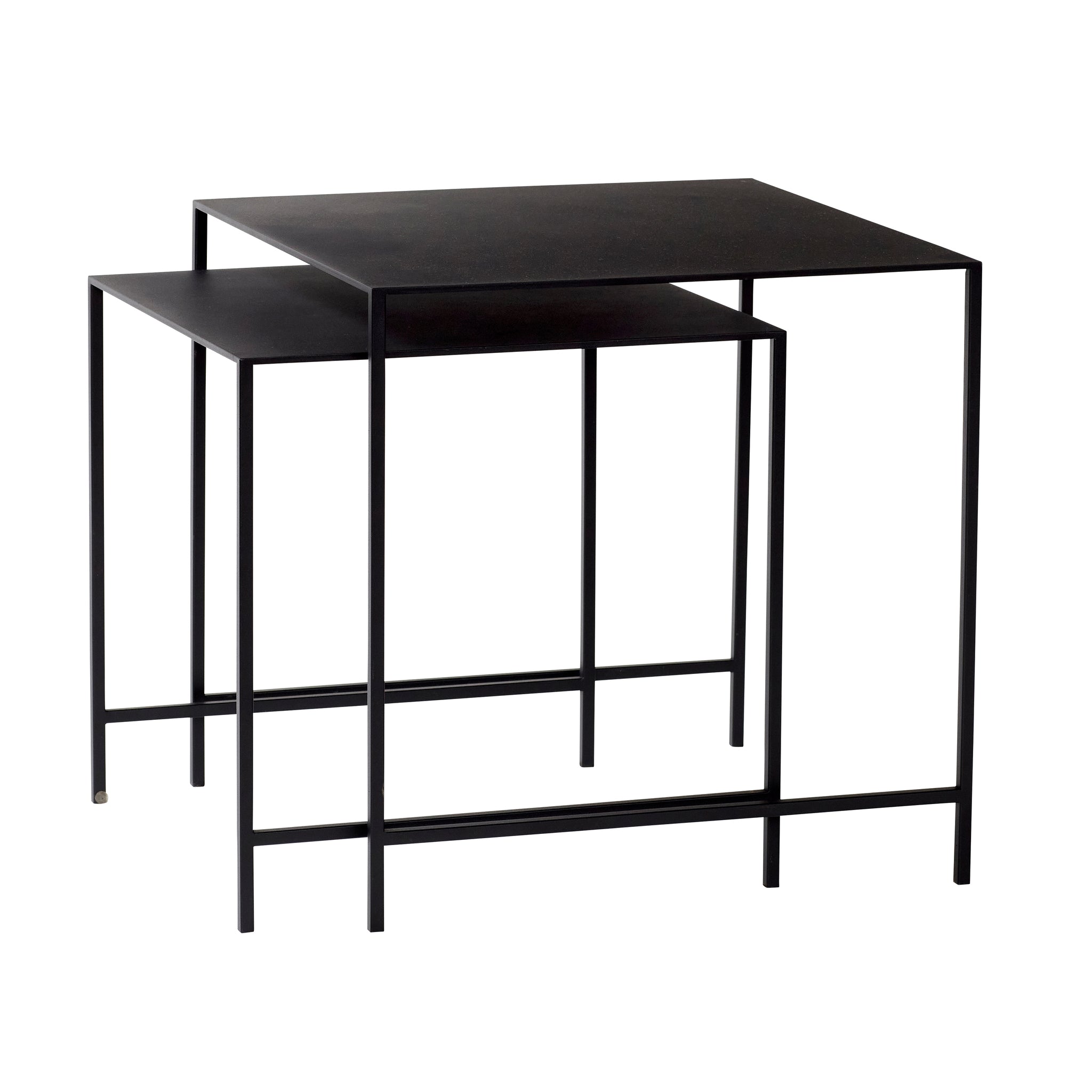 Duo Side Table Black (set of 2)