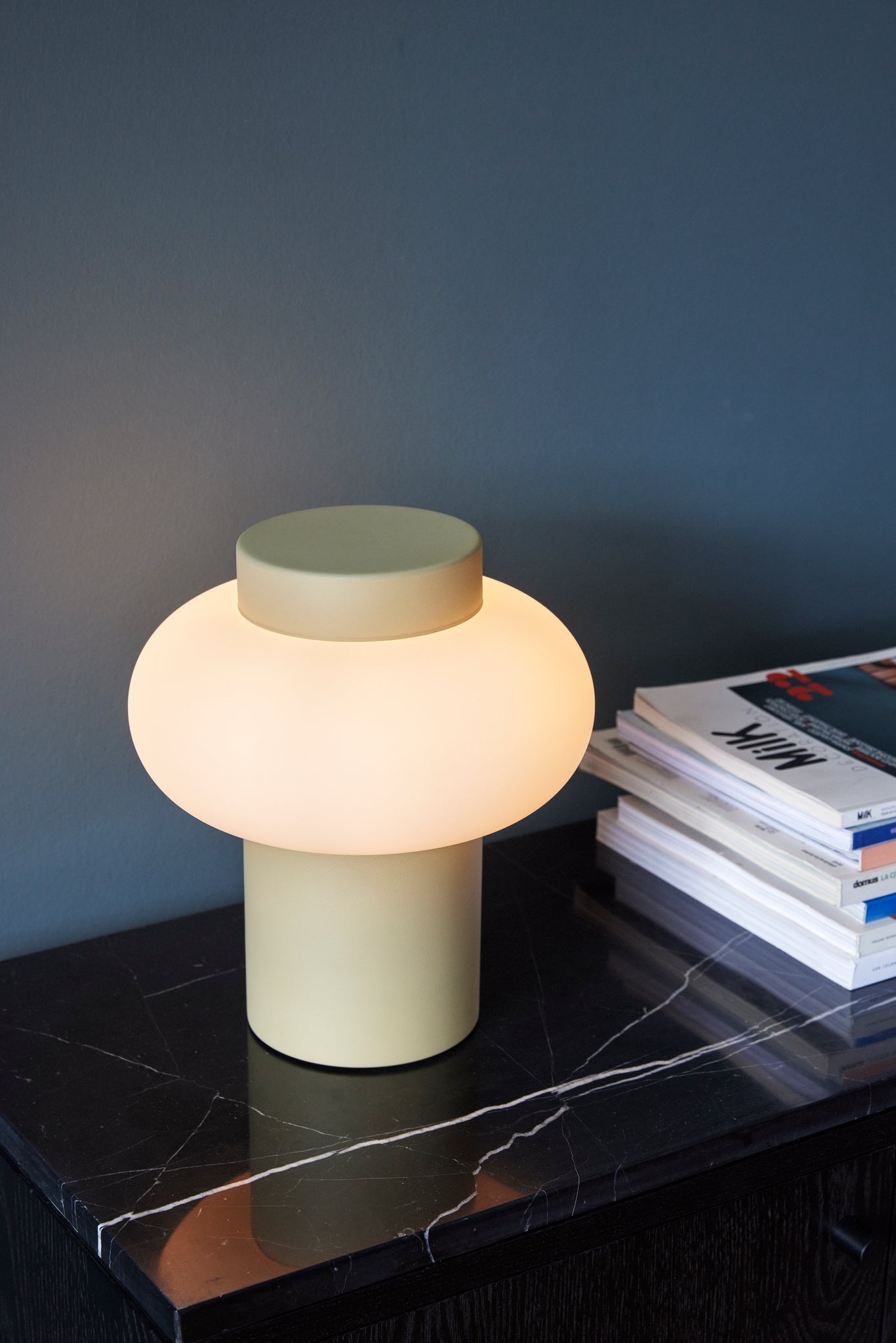 Camp Table Lamp Beige