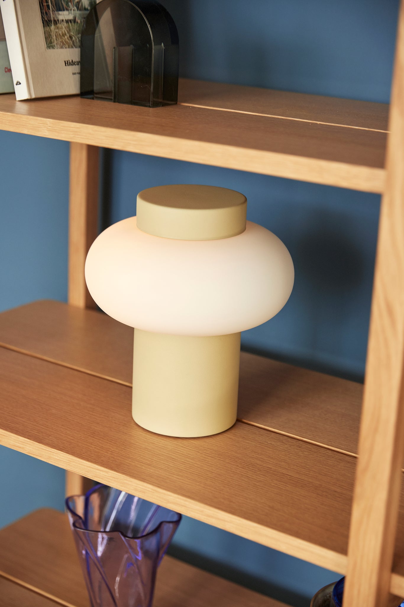 Camp Table Lamp Beige