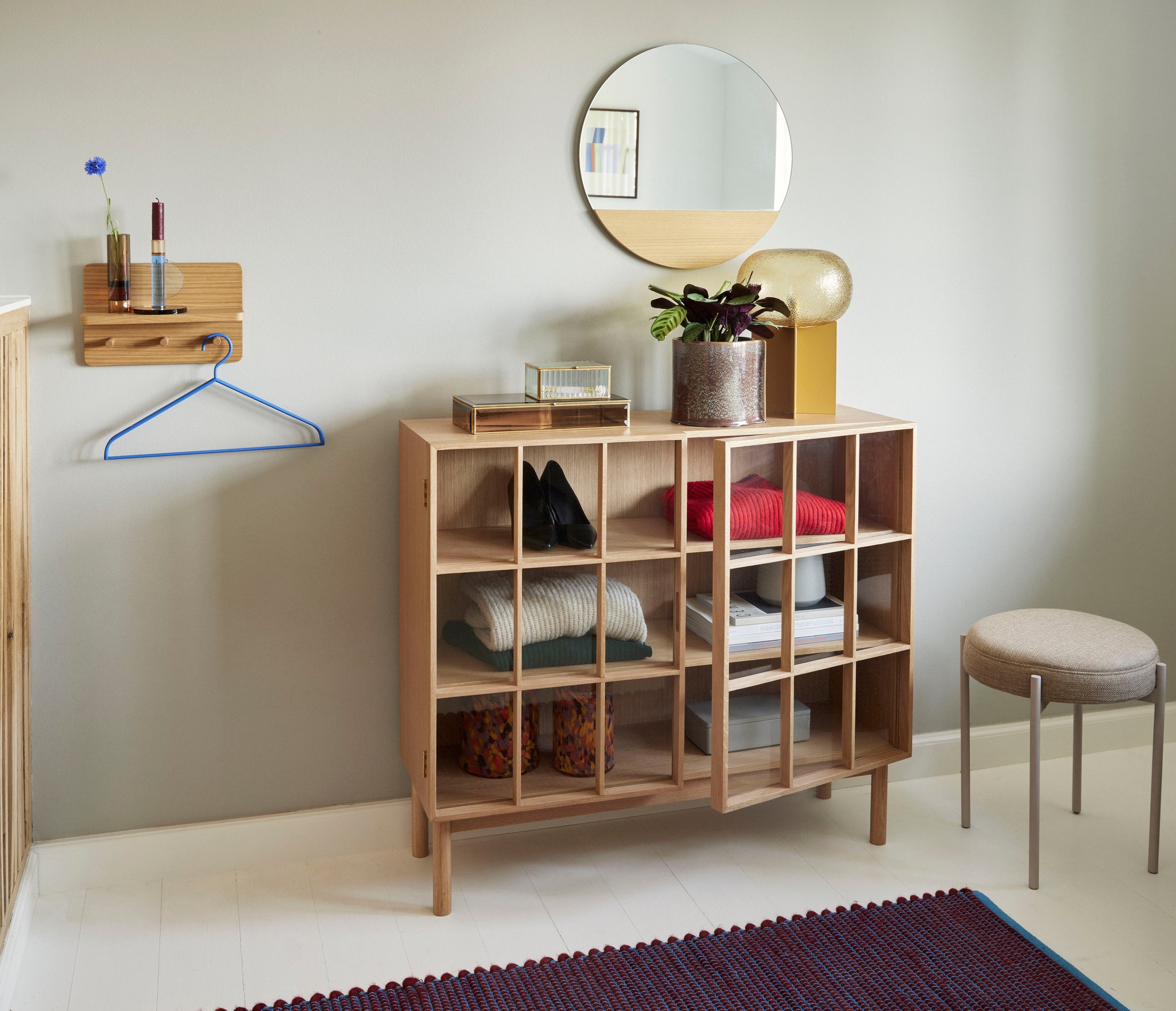 Podium Table Lamp Amber