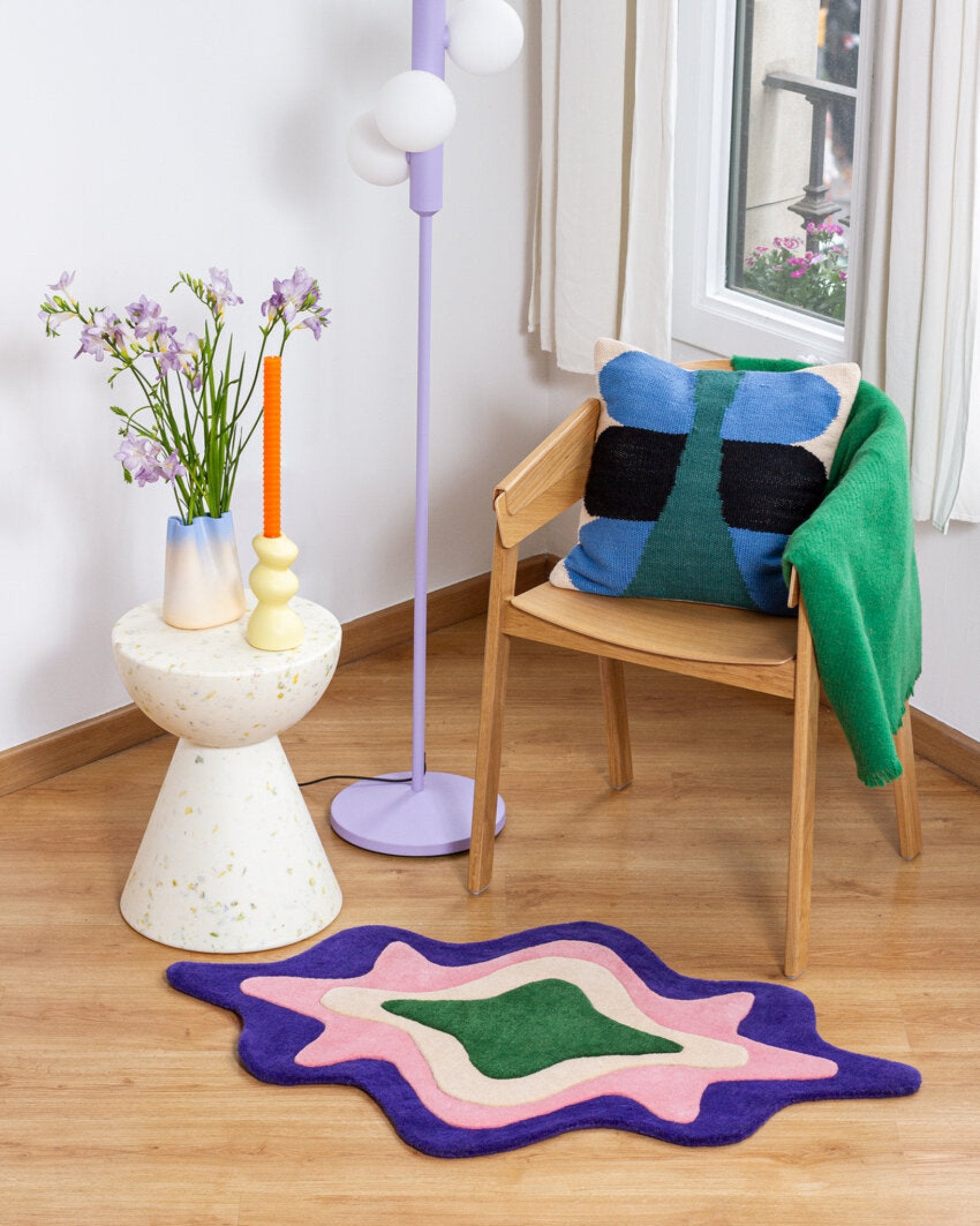 Candy Oyster Rug