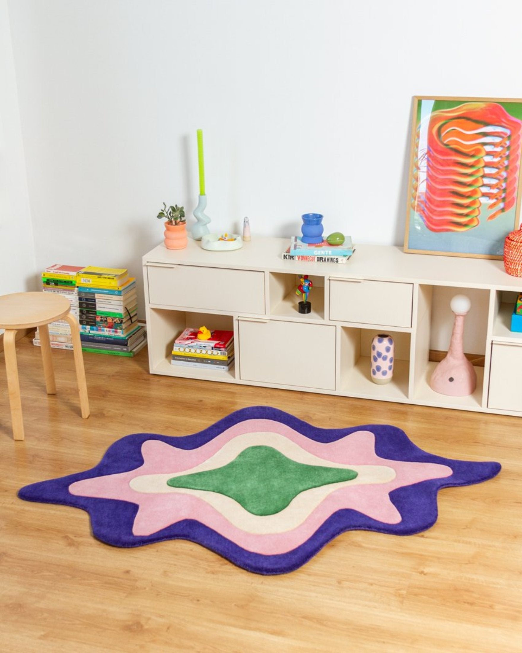 Candy Oyster Rug