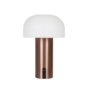 Soham LED Lamp - Lamp, white/copper, rechargeable,